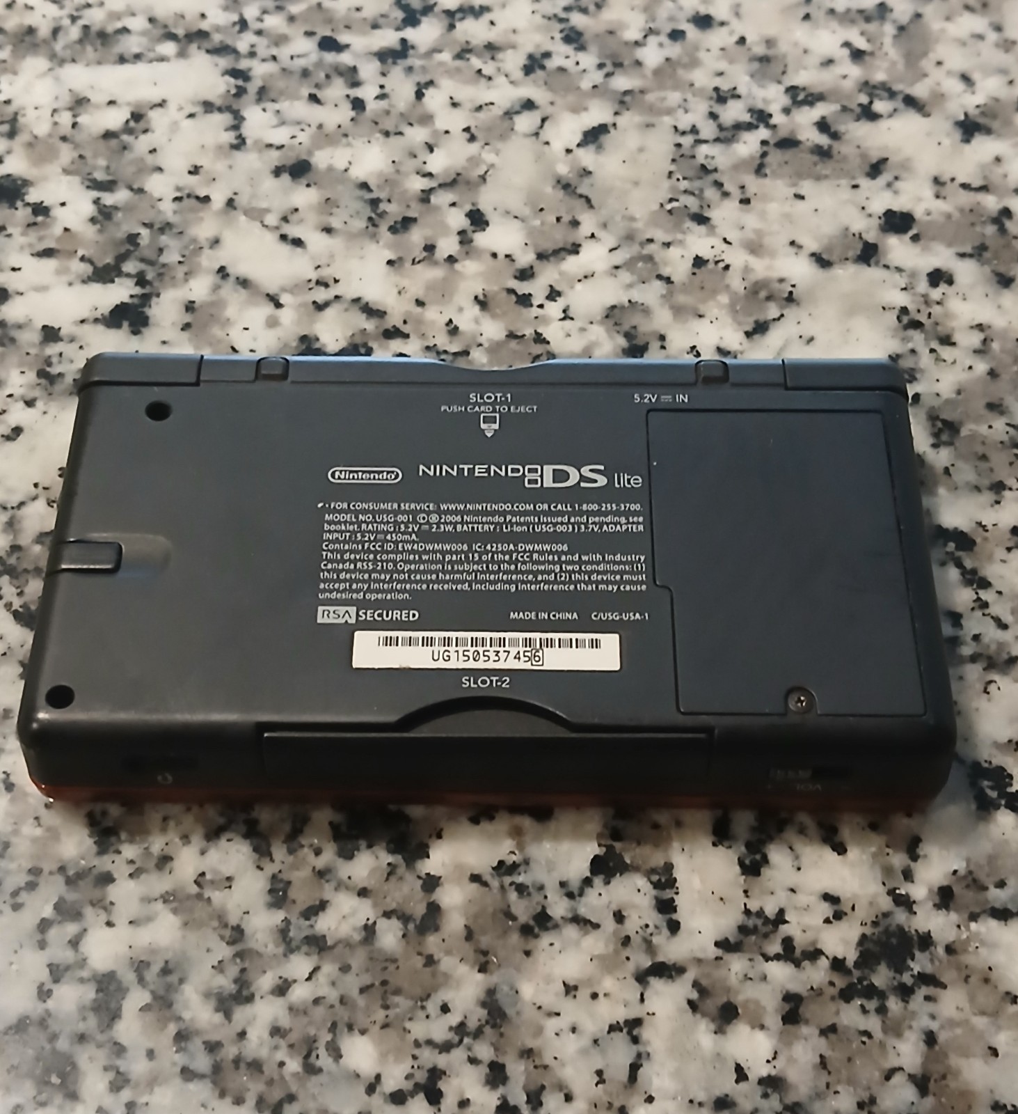 Nintendo DS Lite (Crimson Red)