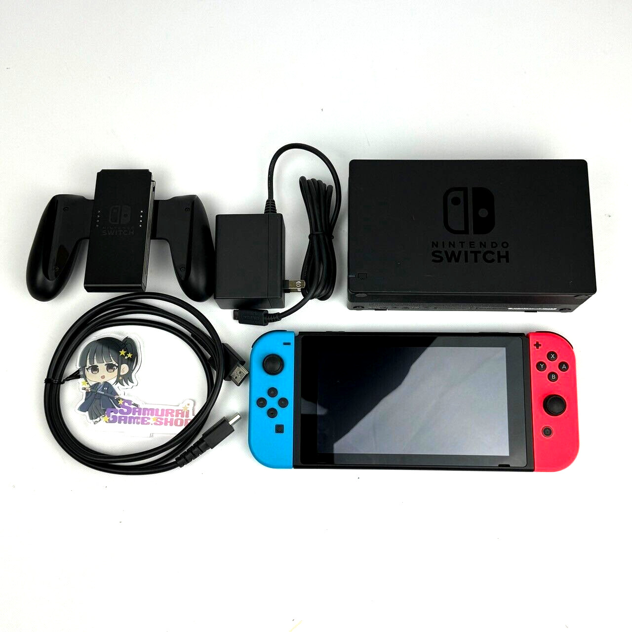 Nintendo Switch Console HAC-001 Joy Con Dock Grip Charger HDMI Choice of sets
