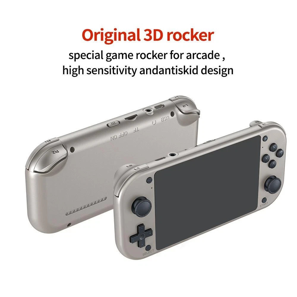 M17 Handheld Gaming Console, 4.3-inch 128G Retro Pandora Video Game Console Emul
