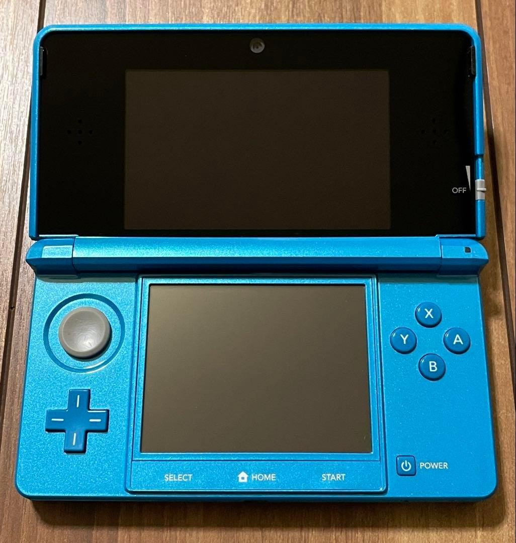 Nintendo 3DS Light Blue Console Handheld System Japanese ver Good Condition