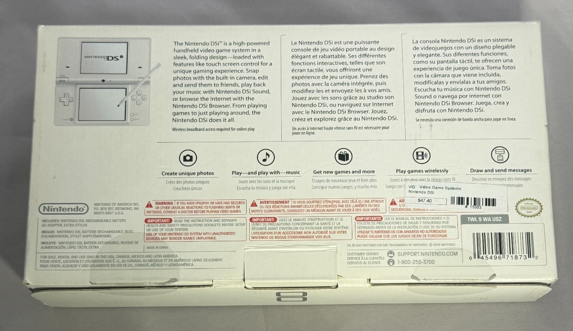 Nintendo DSi White System