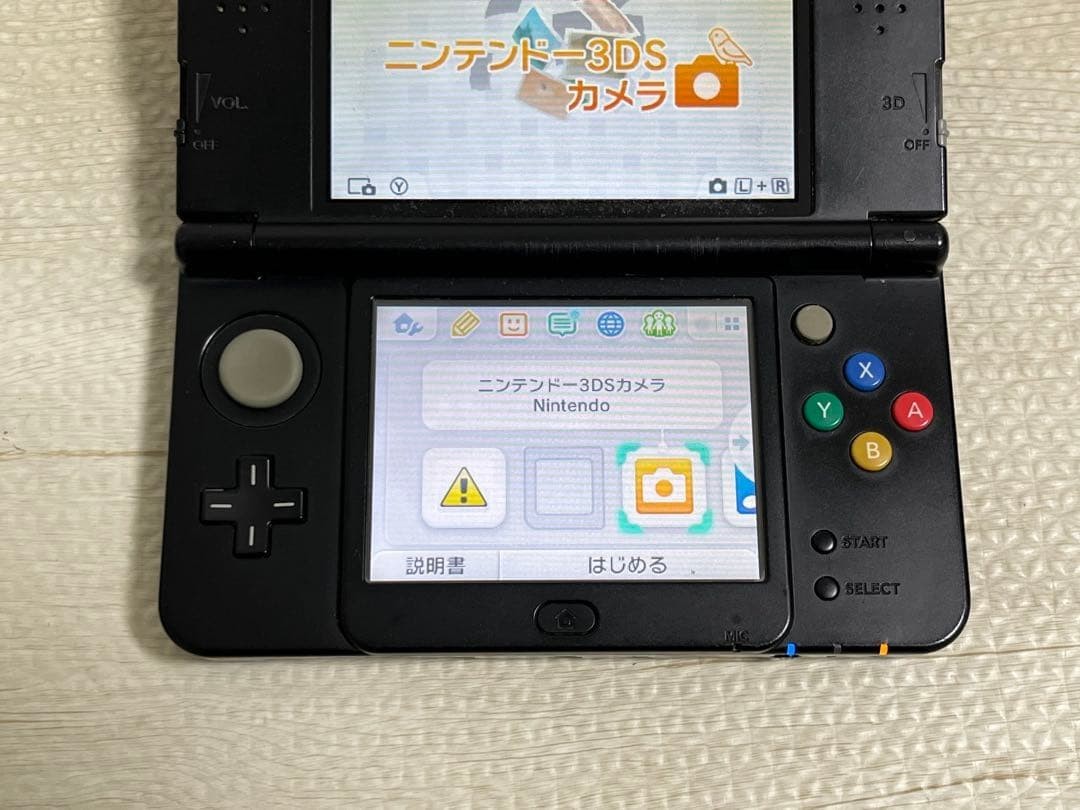 Japanese New Nintendo 3DS black without inner box KTR-001