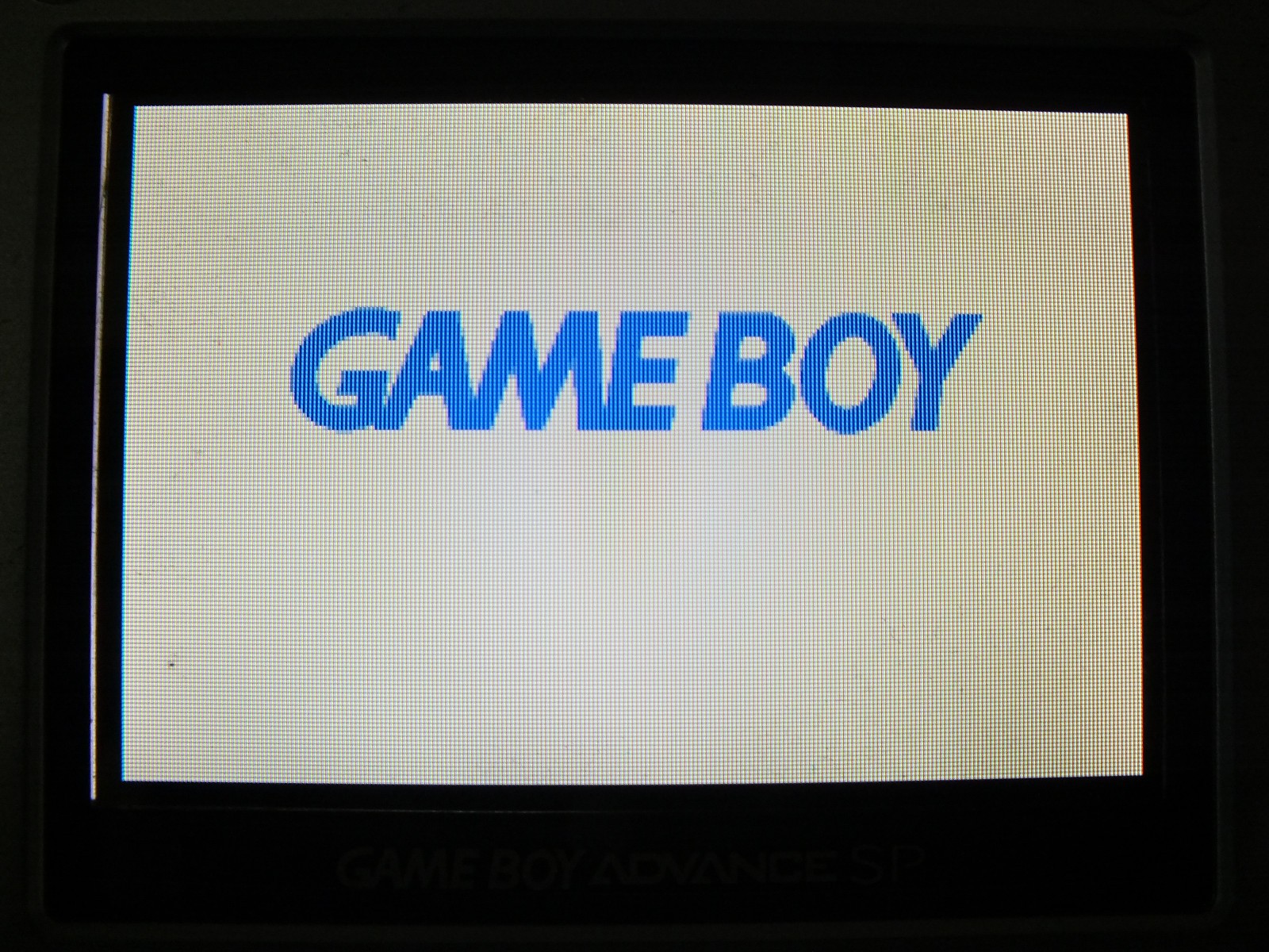 Pearl Blue Nintendo Game Boy Advace SP (Type C)+ Crash Bandicoot Huge Adventure