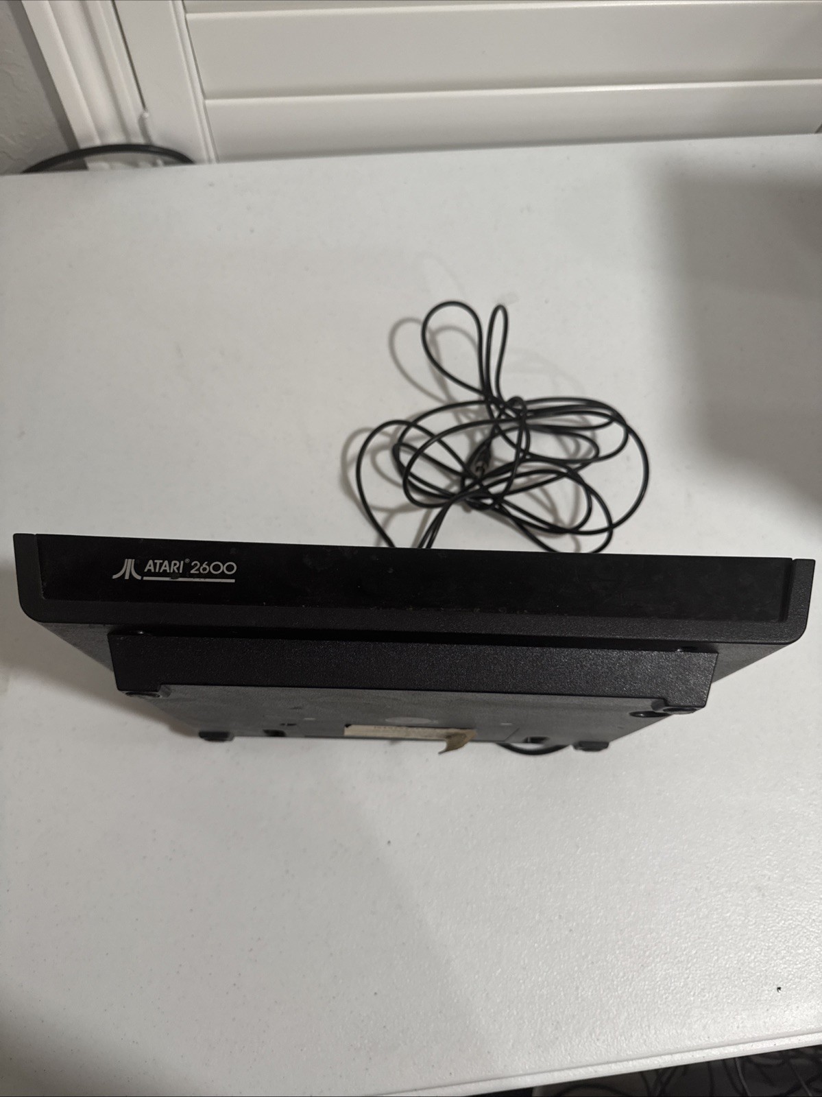 Atari 2600 Console CX2600 Wood Grain UNTESTED