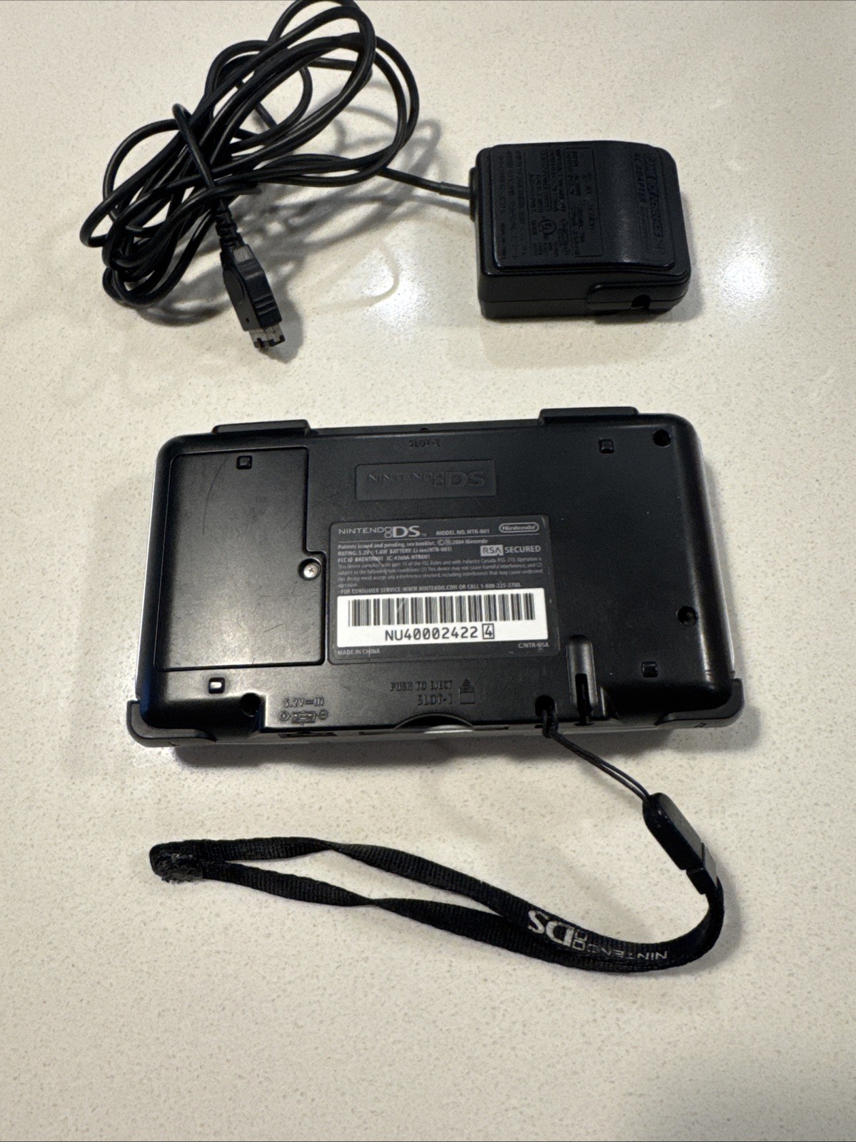 Nintendo DS Launch Edition Titanium Handheld System