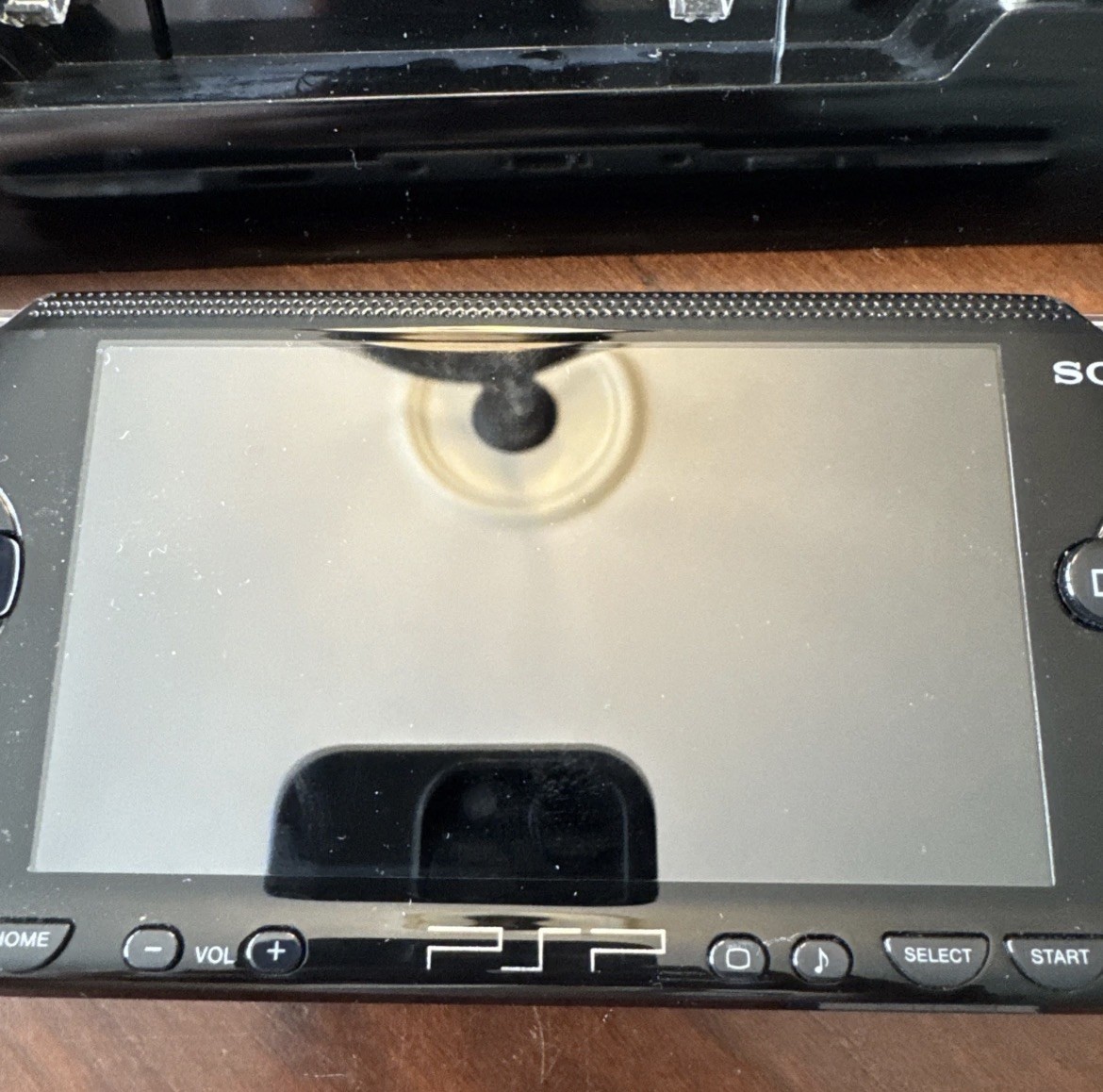 Sony PSP 1000 Black Console 32MB, Extra Battery Case Very Light SCRATCHES