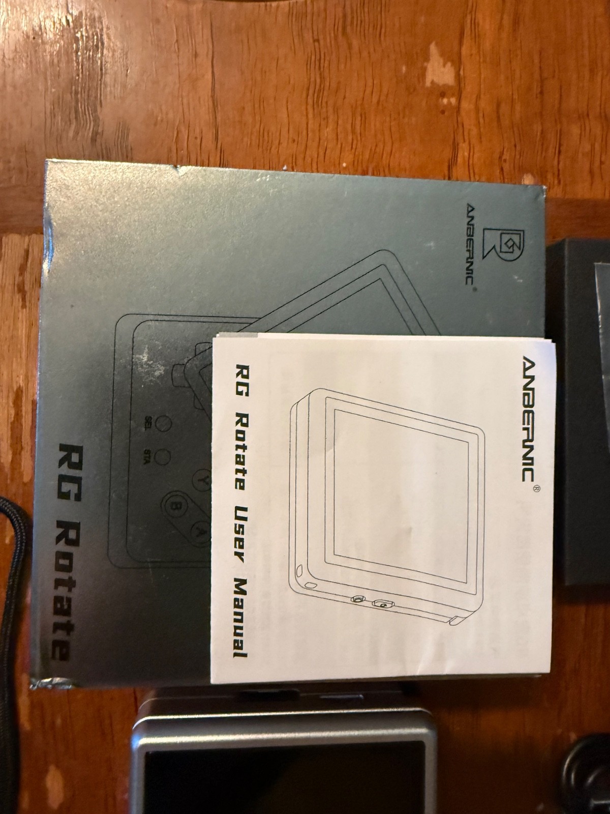 RG Rotate Handheld Gaming Console Open Box 64GB SD Card – No Games – USA Seller
