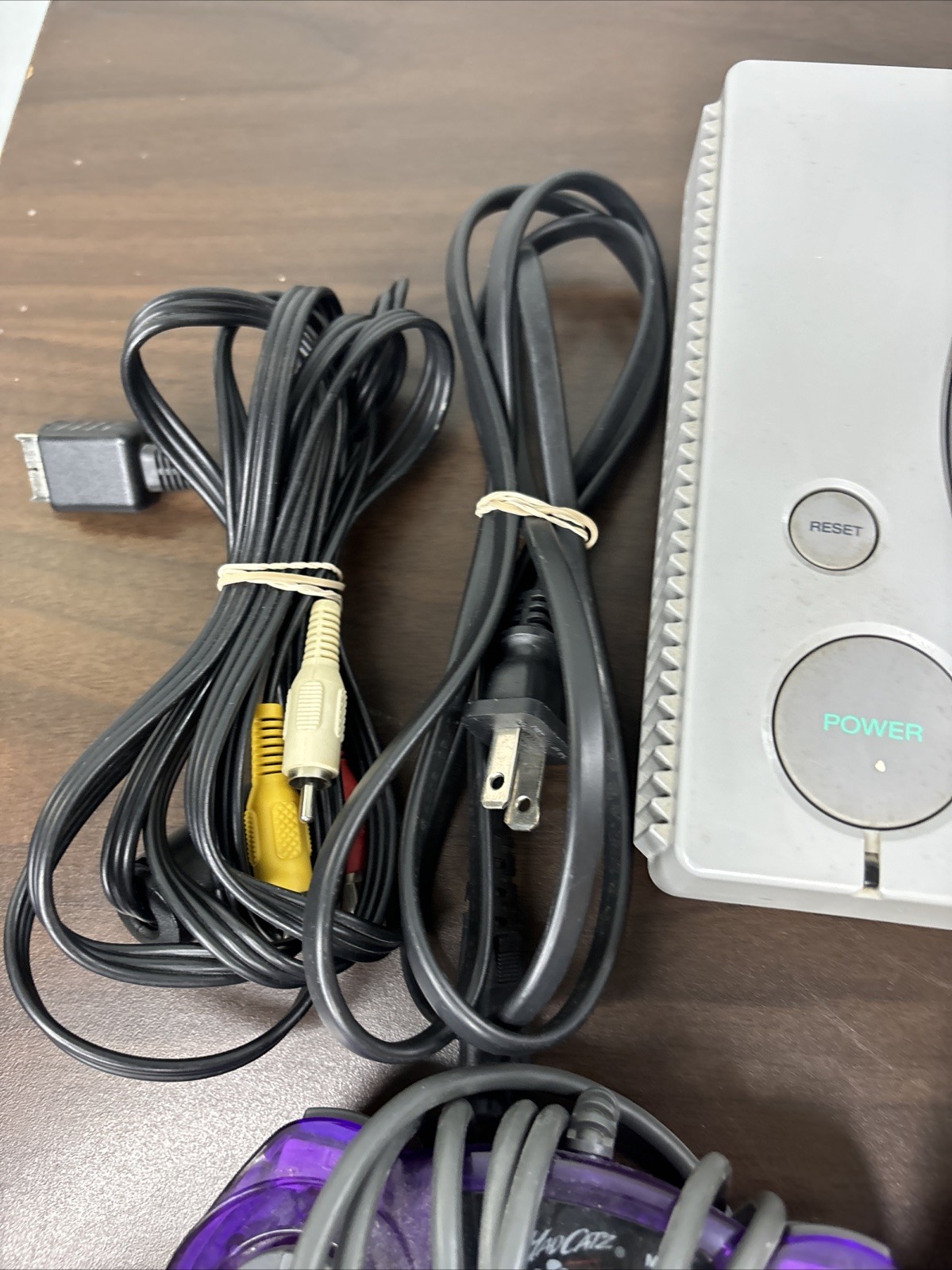 Sony PlayStation SCPH-7001 Gray Console Parts Only Controllers Games Cables