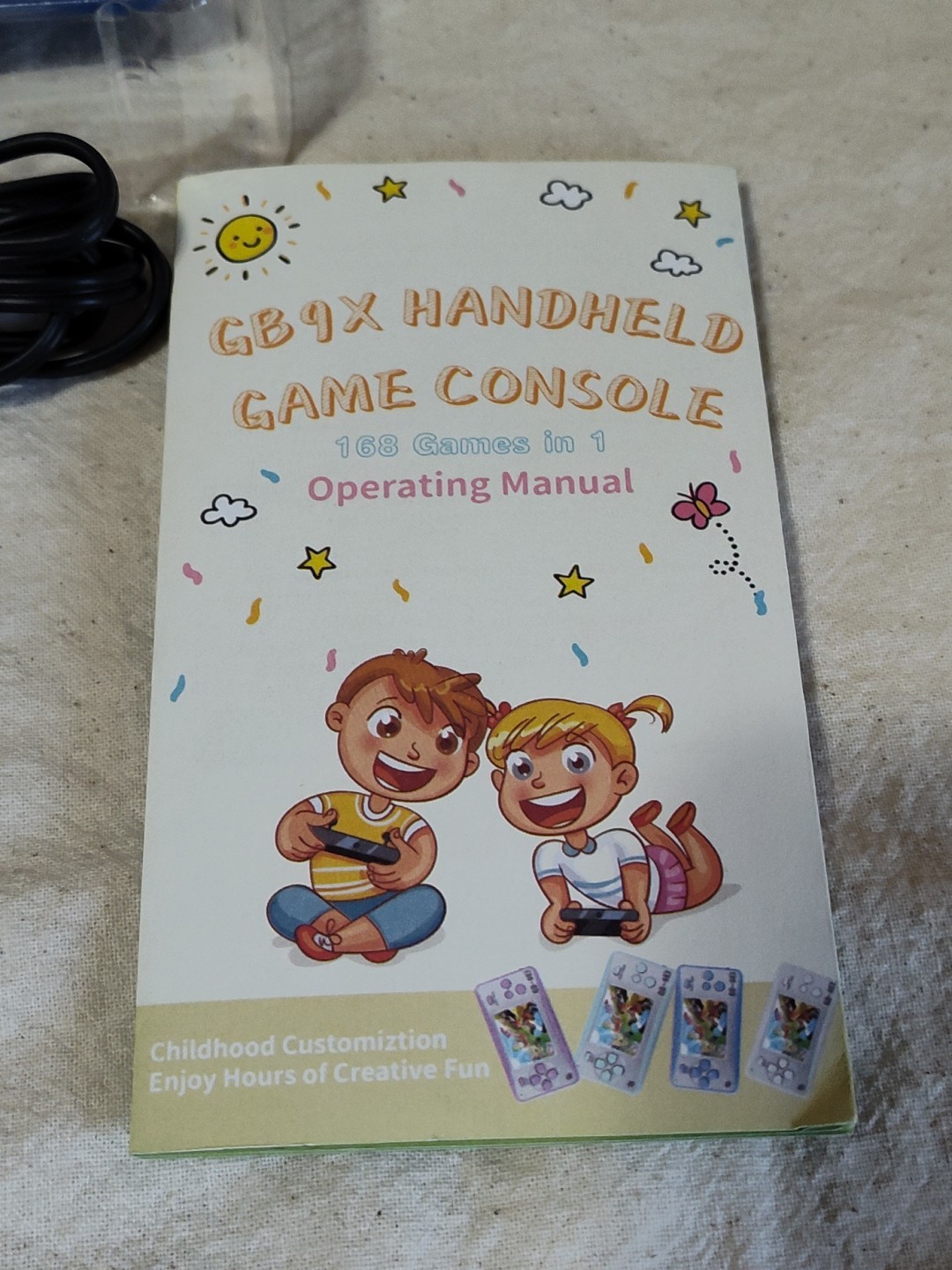 Handheld Games for 2.5» Color Screen Preloaded 168 Classic Retro D22