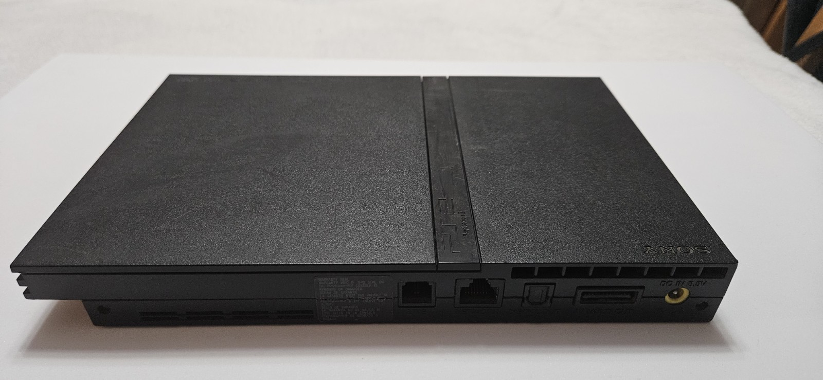 *TESTED AND WORKS*Sony PlayStation 2 + Game Slim PS2 SCPH-70012