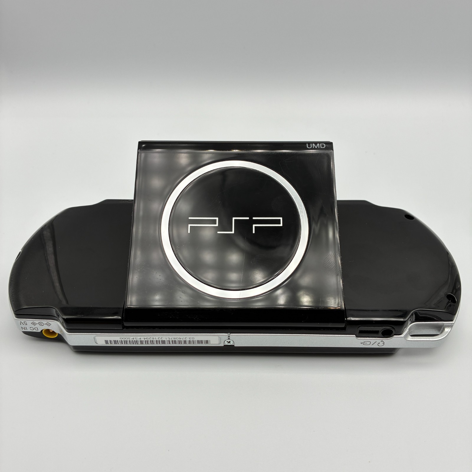 PSP-3000 Black w/ Glass Lens IPS Screen Upgrade New Battery USB-C connector 4GB