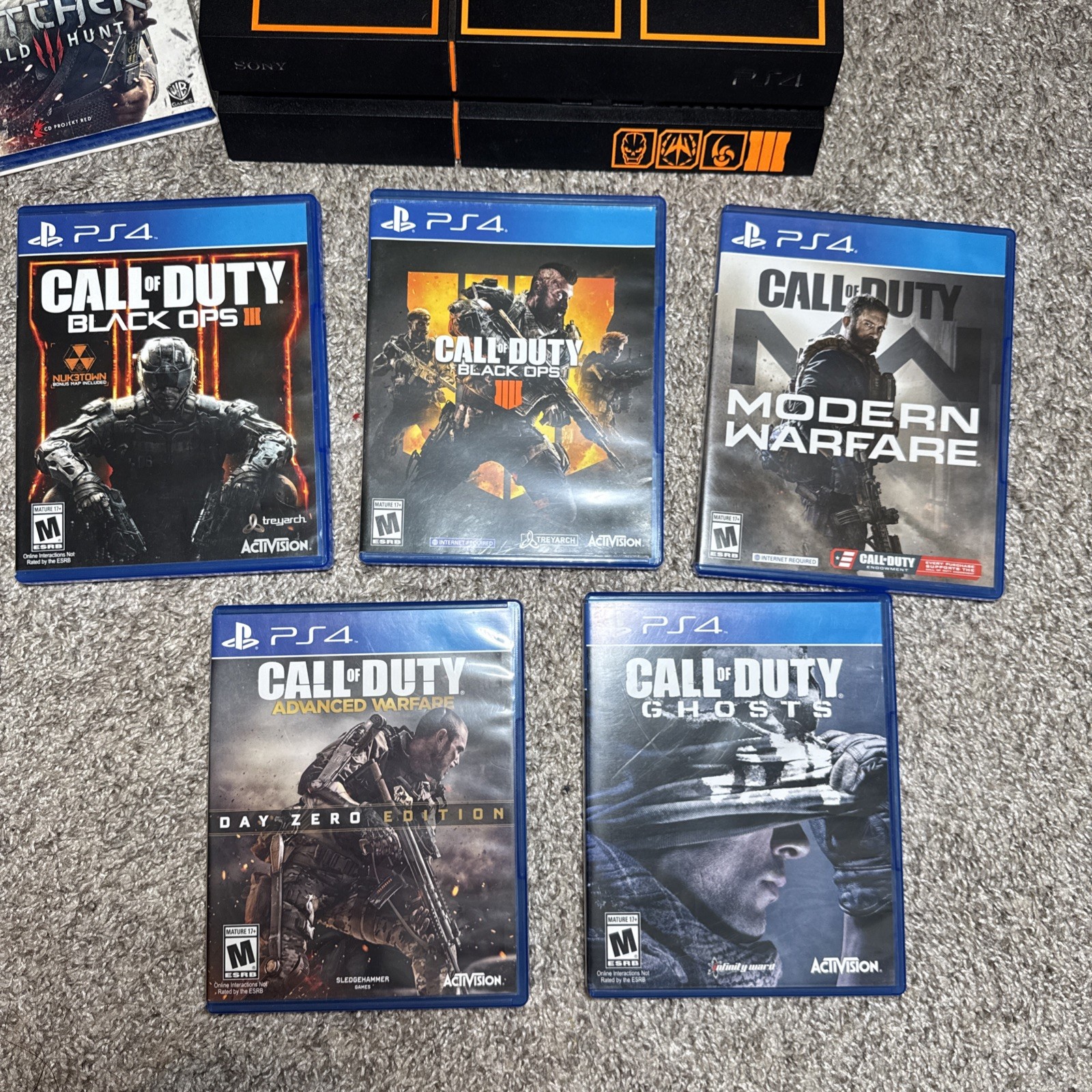 “Adult Owned/Smoke-Free Home”PS4 COD Black Ops 3 Limited Edition OEM Console 1TB