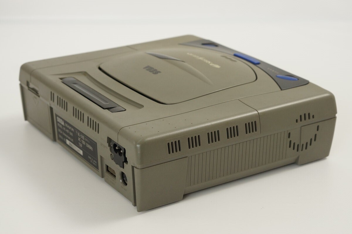 Sega Saturn GREY Console Campaign Boxed HST-3200 Tested System -NTSC-J- 50277347