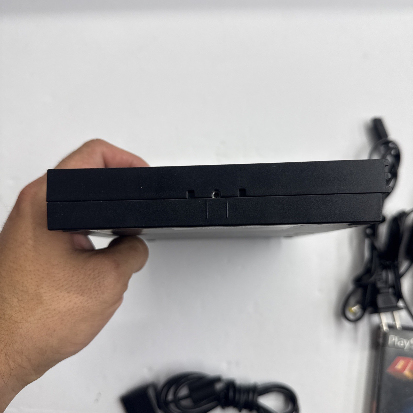 Ps2 – Sony PlayStation 2 Slim Console – Black W/ Game & Controller Tested #2944