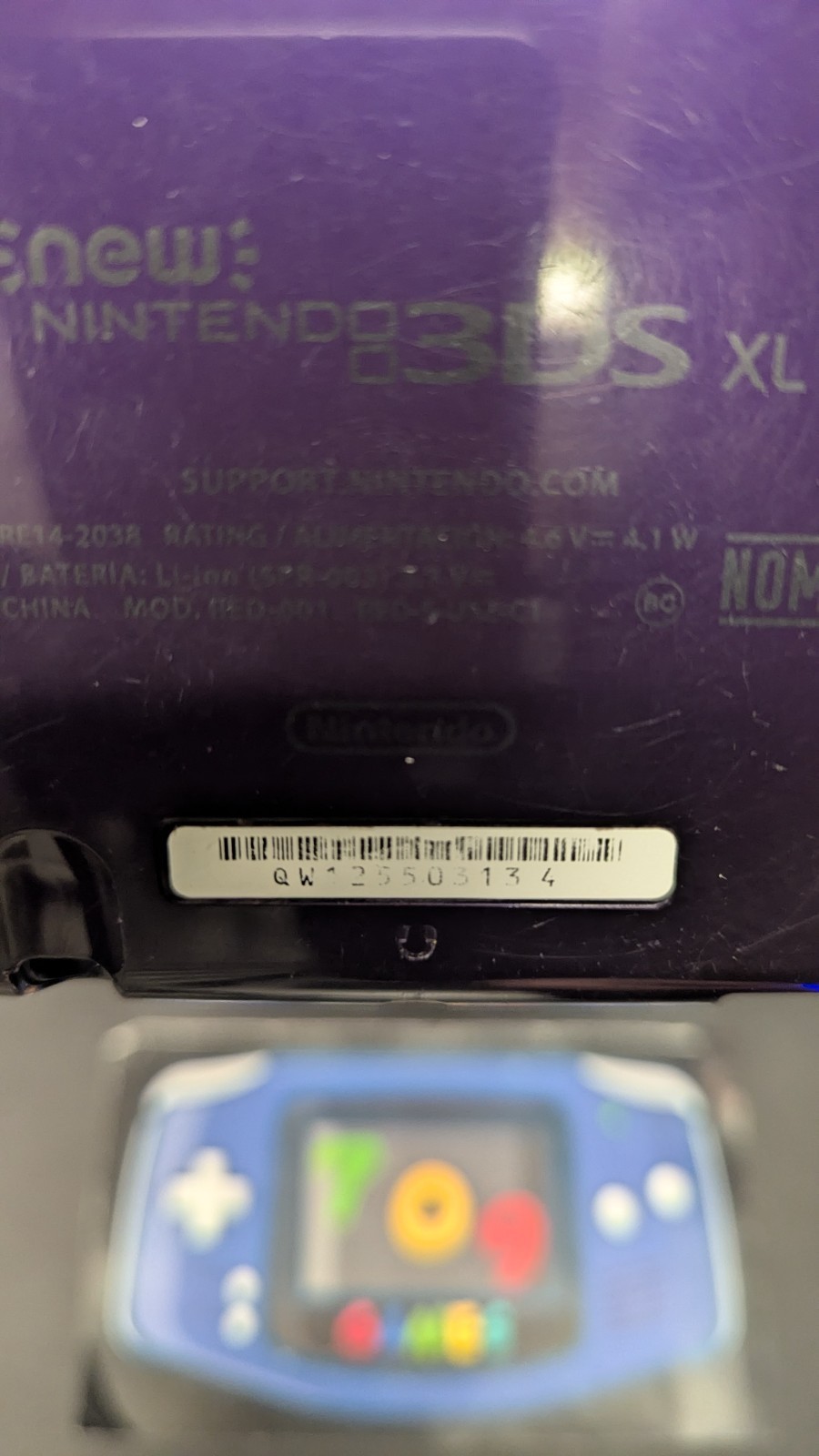 New Nintendo 3DS XL Galaxy Edition Handheld System Purple CIB Complete Tested