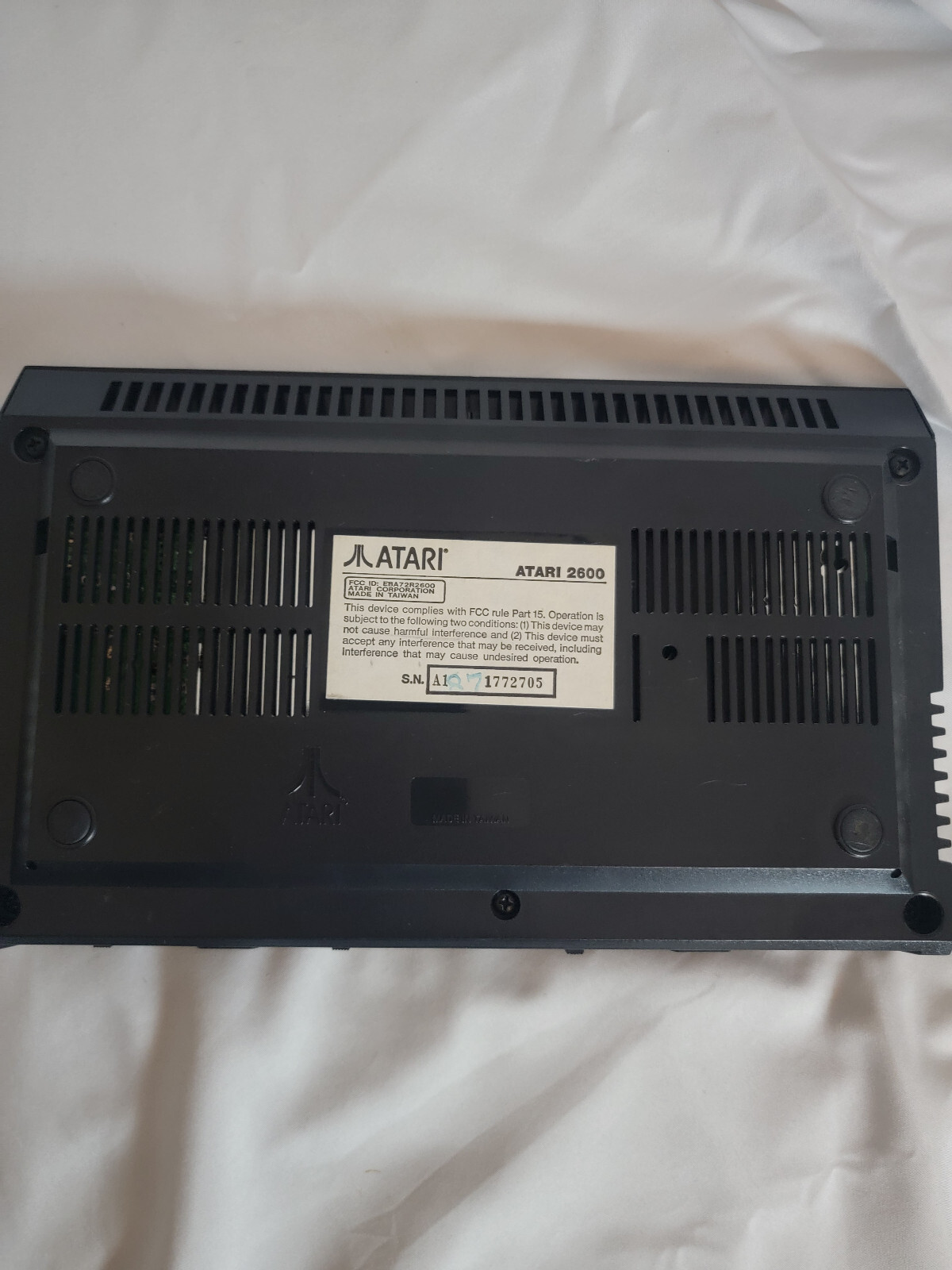 ATARI 2600 Junior Rainbow Console! Authentic and in Amazing Shape!