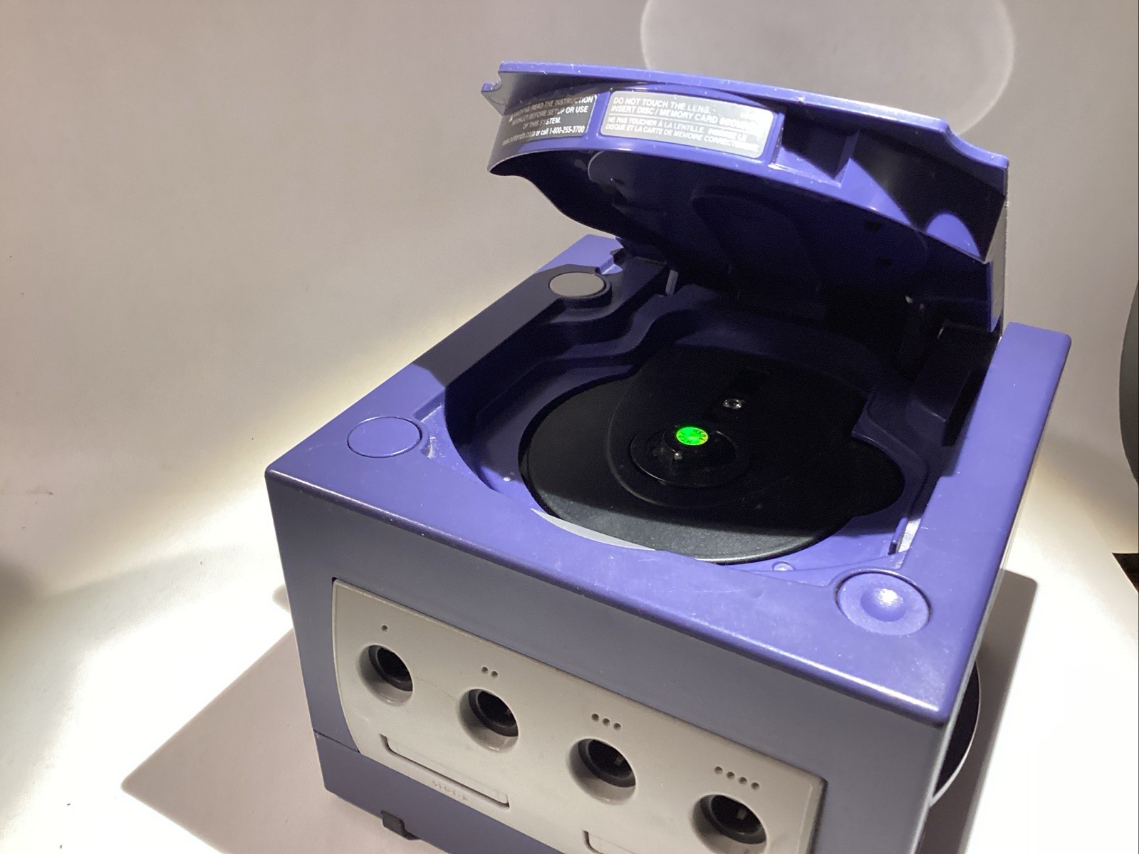 Nintendo GameCube Console Only DOL-001 System. For Parts or Repair Read Descip