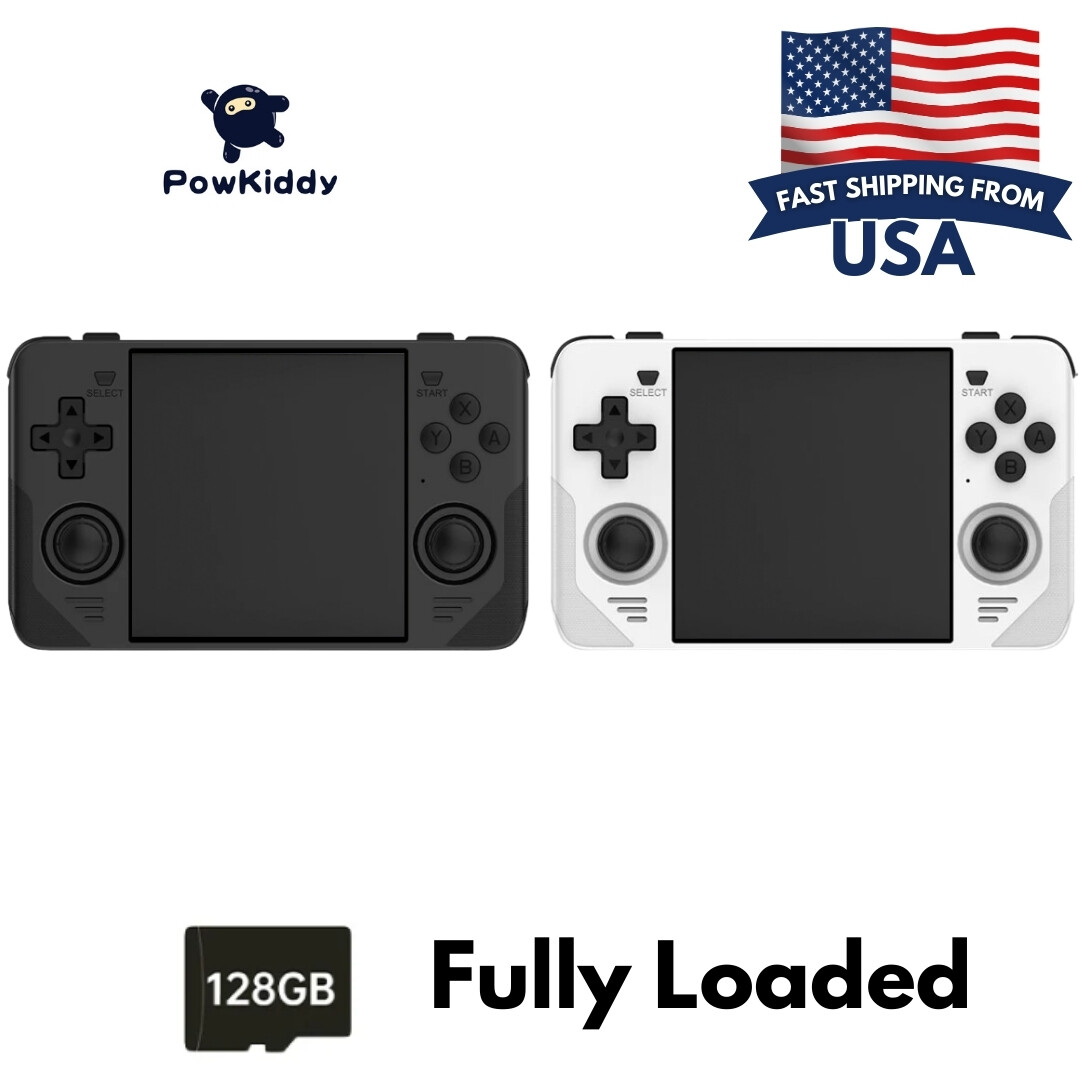 Powkiddy RGB30 Retro Handheld Game Console 128GB Linux System 4.0 inch Screen