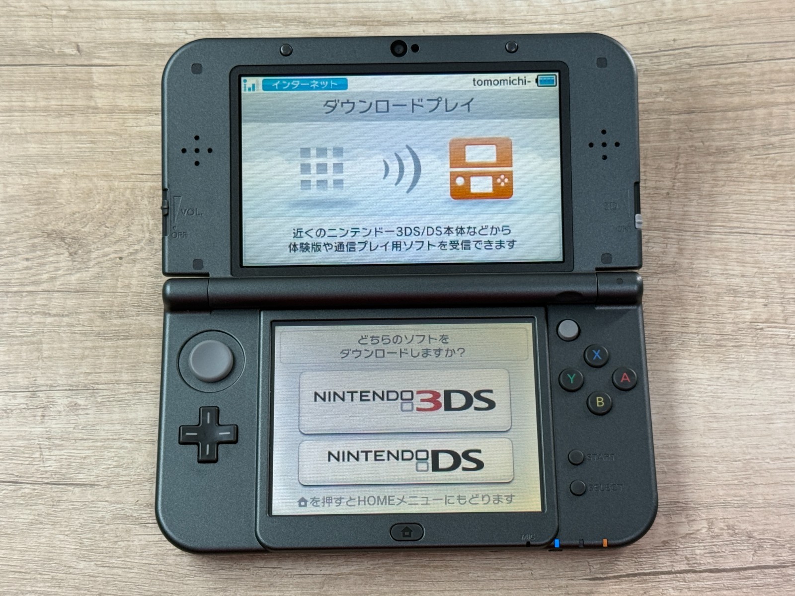 RANK B+IPS Nintendo New 3DS XL Metallic Black Console IPS Top Tested Japan D3477