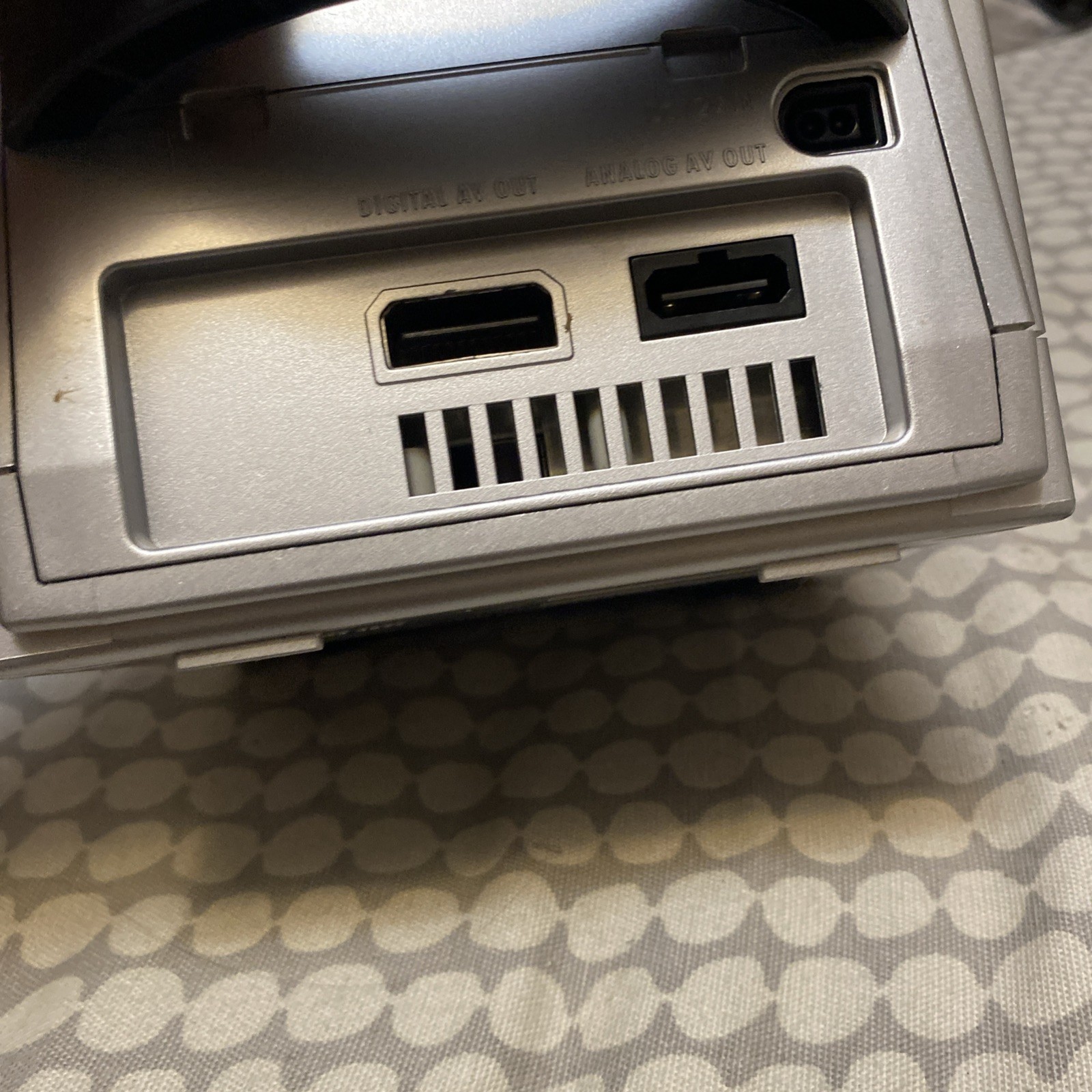 Platinum GameCube Works With Two Controllers Original Cords Tested Read