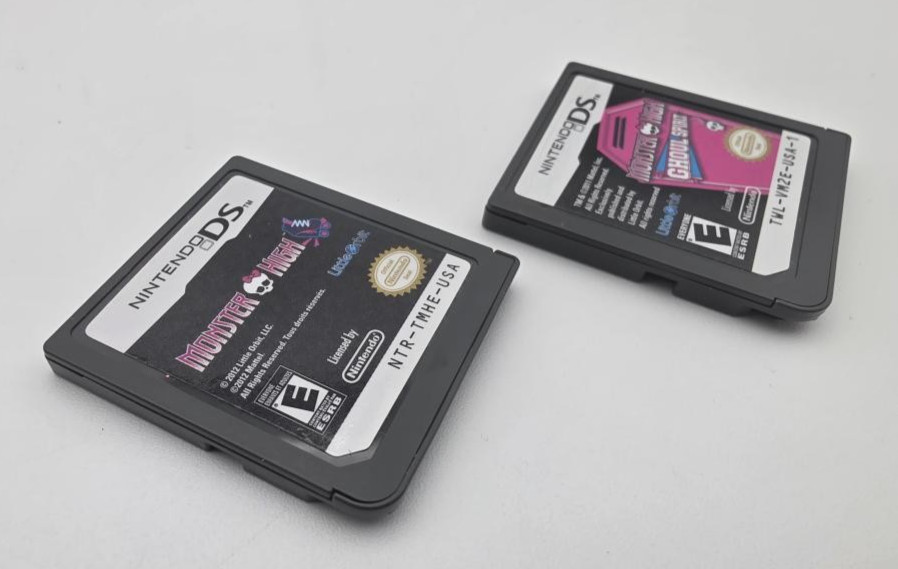 Monster High & Monster High – Ghoul Spirit (Nintendo DS, 2011/2012) Cartridges