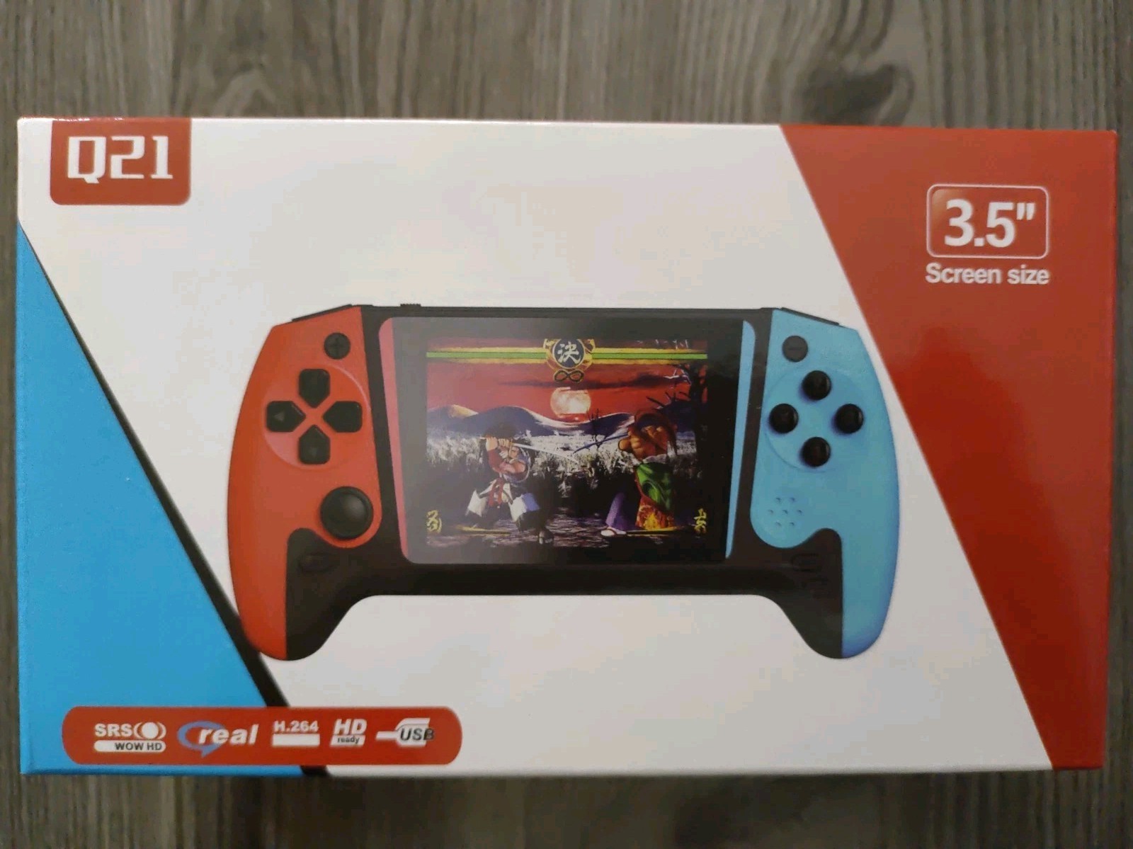 Q21 Retro Handheld Game Console 500 Built-In Games 3.5″ Screen Portable NEW