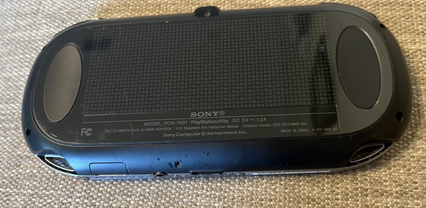 Sony PlayStation PS Vita PCH-1001 Handheld Console Black w/ Box Manual CIB