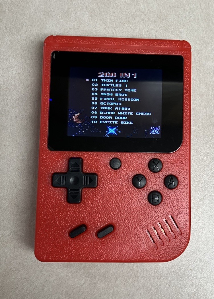 Merkury Innovations Arcade Fun Portable Gaming Console 200 Games Works