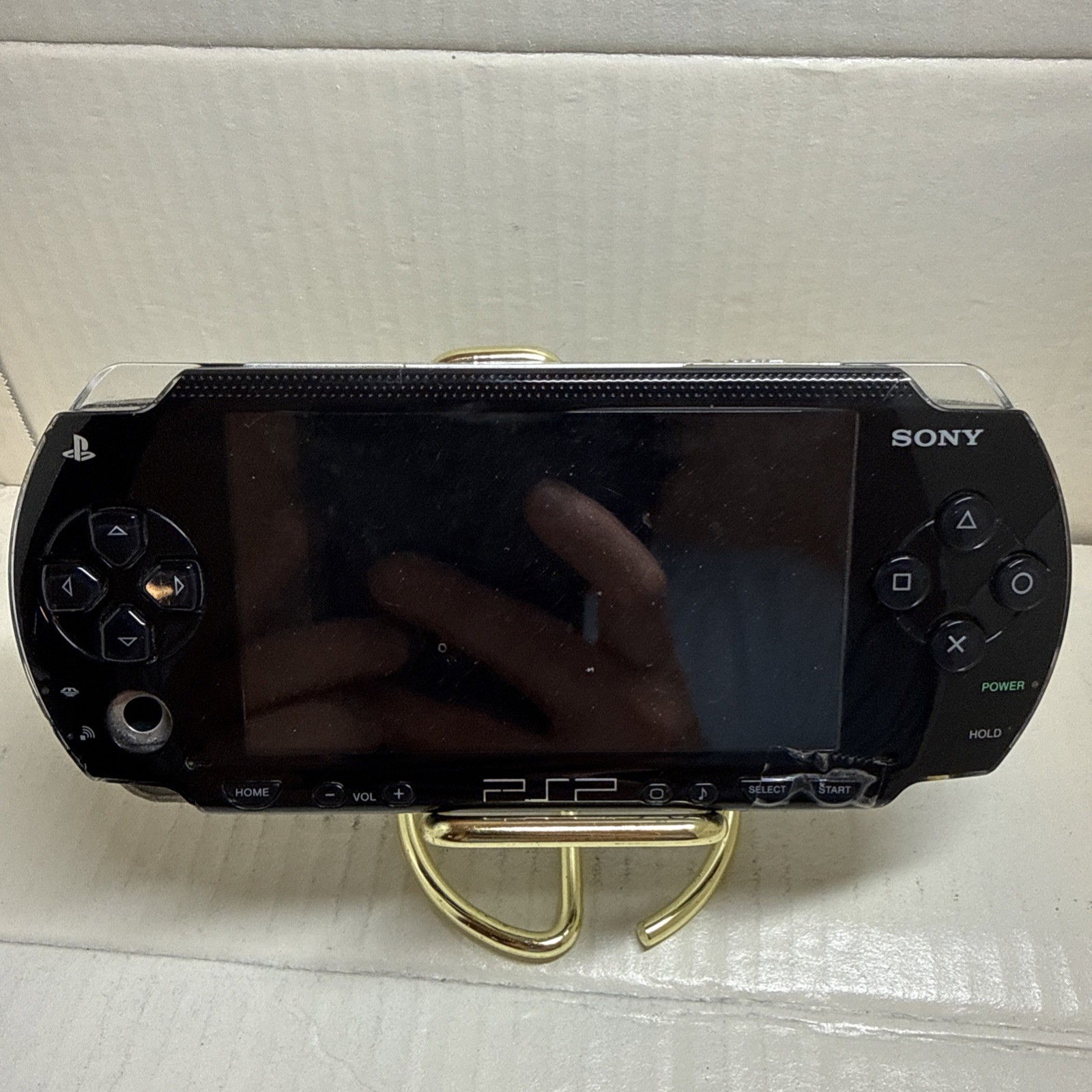 Sony PSP-1001 Black Handheld Console For Parts See Desc