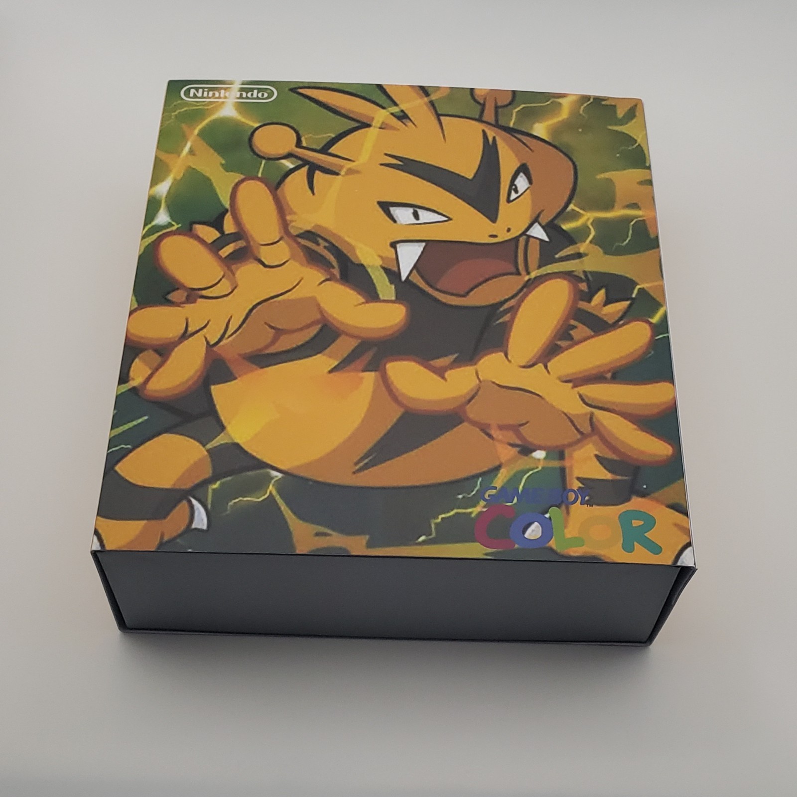 Laminated OLED Screen – Electabuzz Game Boy Color w/ Case, New Speaker, Recapped