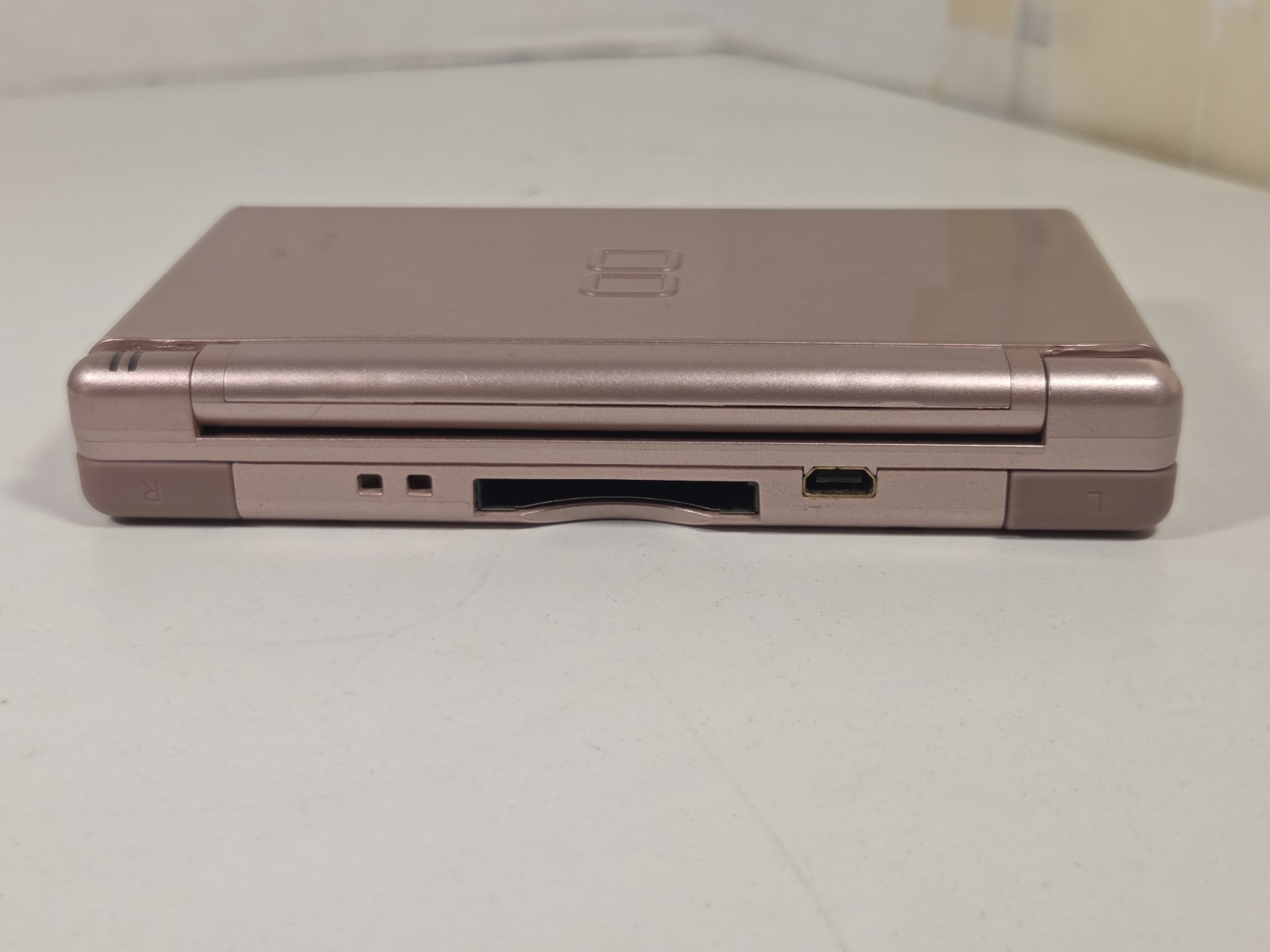 Nintendo DS Lite Metallic Rose Pink Handheld Console NO STYLUS