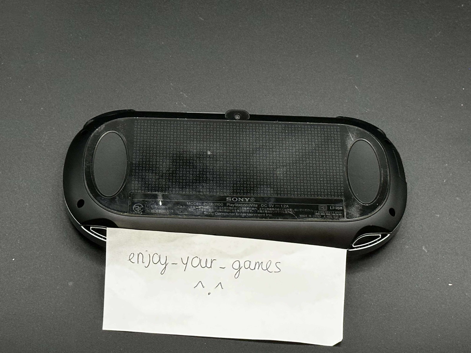 Sony PlayStation PS Vita OLED PCH-1000/1100 Black Used US Seller – SHIP IN 1-DAY