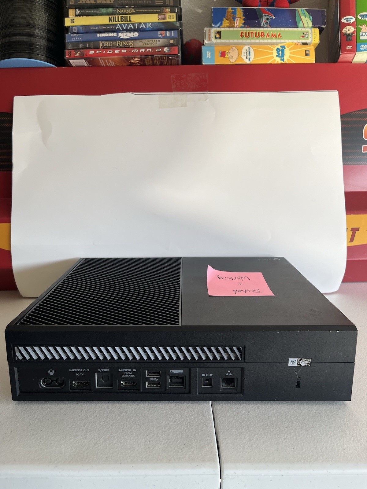 Microsoft Xbox One 500GB Console With Power Supply, Tested And Working