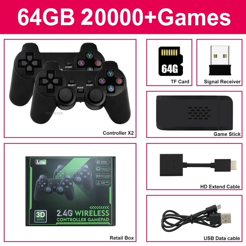 Game Console Built-in 20000+ Games Retro Handheld Game