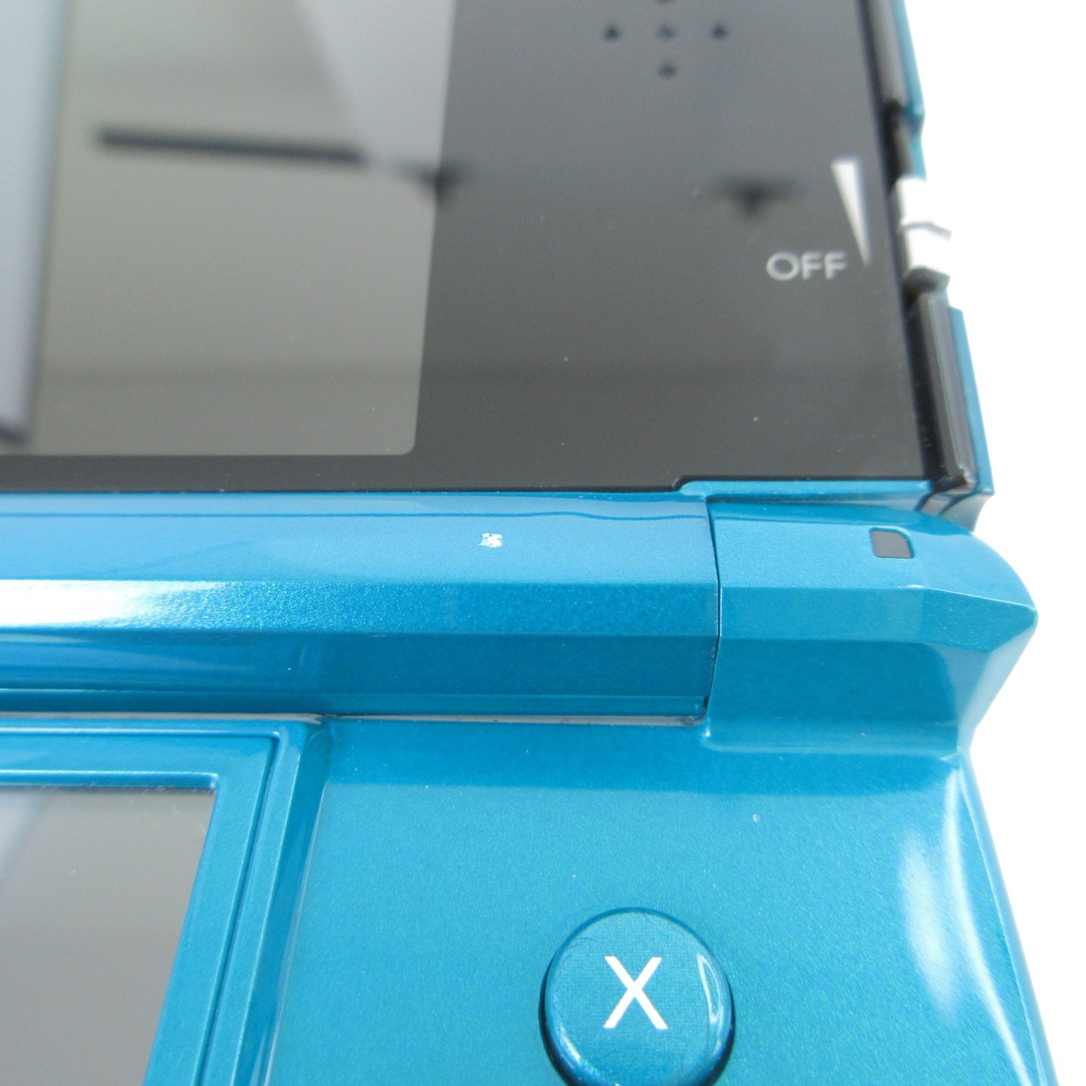 【Excellent】Nintendo 3DS Aqua Blue Console ONLY Japanese Edition #DEN0922/13