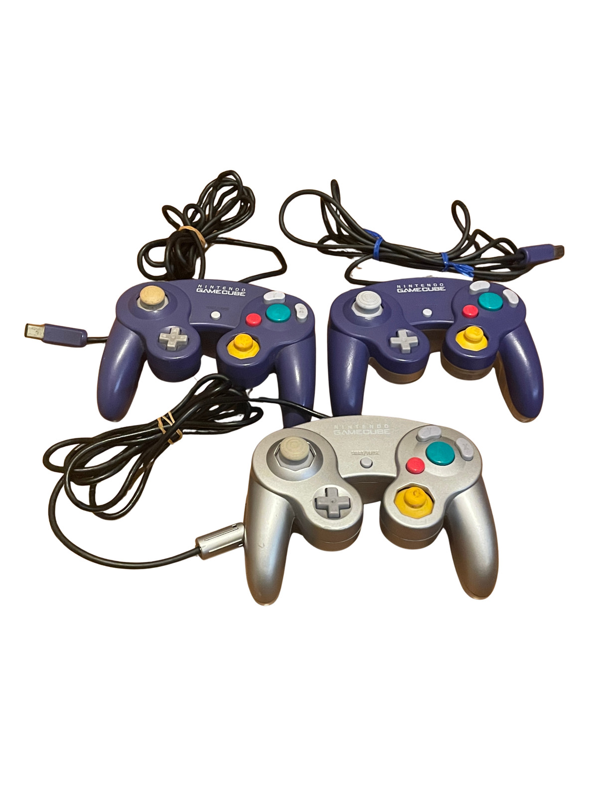 Nintendo GameCube Console Set+7 Mario Games+3 Controllers+Memory Cards+JP Import