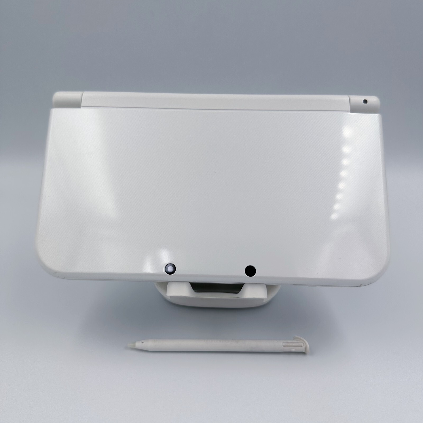 New Nintendo 3DS XL LL Pearl White Console Stylus Working Tested Japanese ver