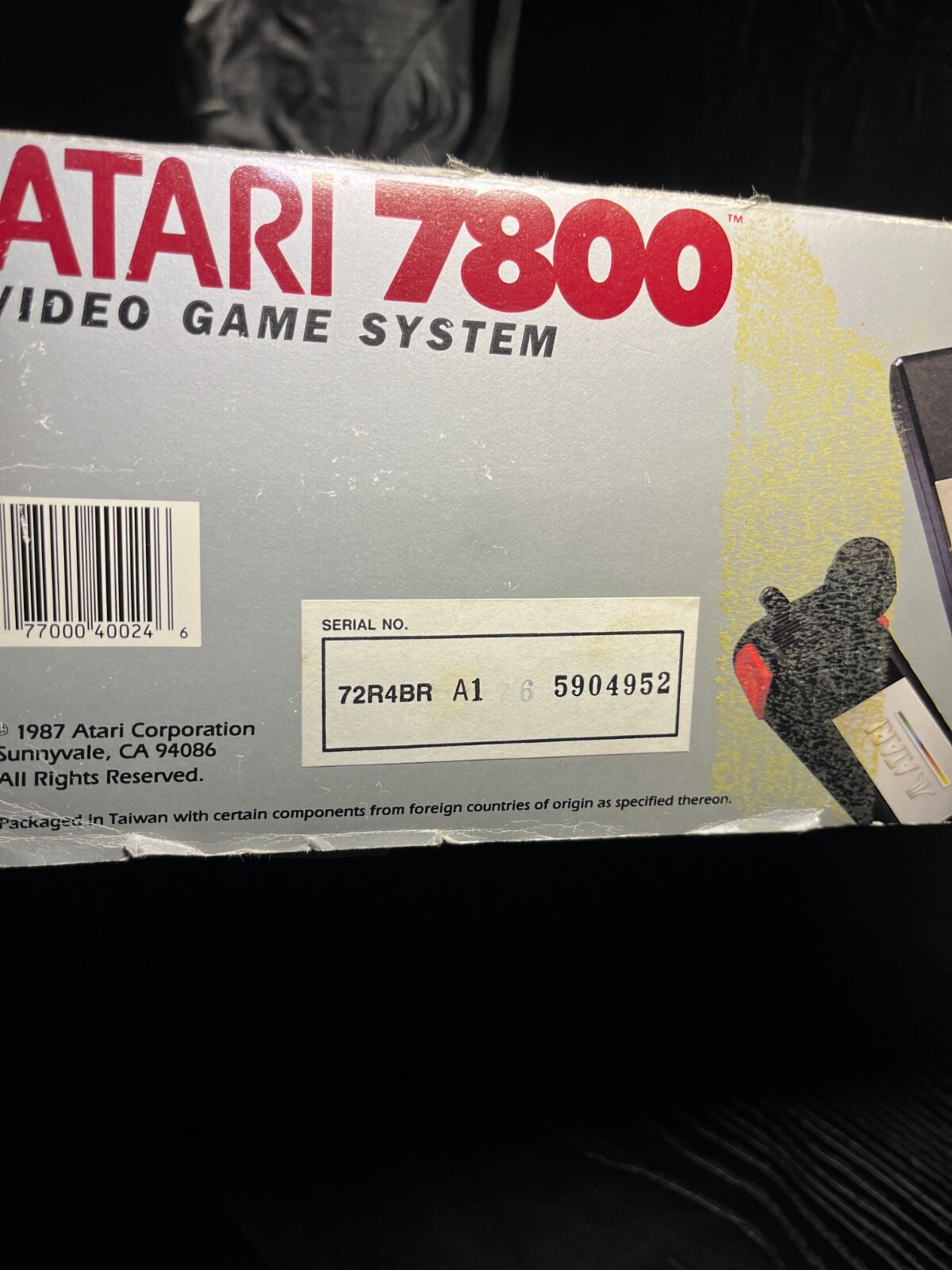 Atari 7800 ProSystem – Retro Gaming Console *Complete In Box, No Game, Tested*