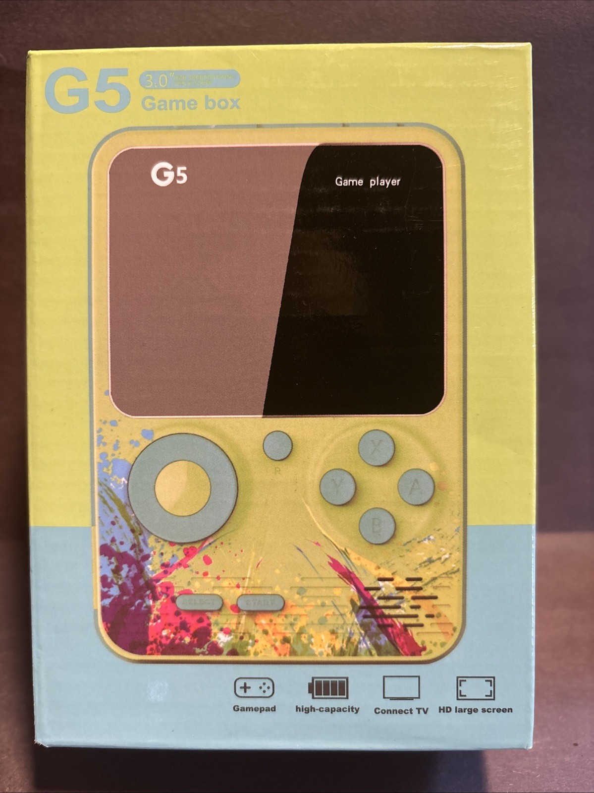 Retro G5 Handheld Game 500 Games Including Mario Game Box Classic Games