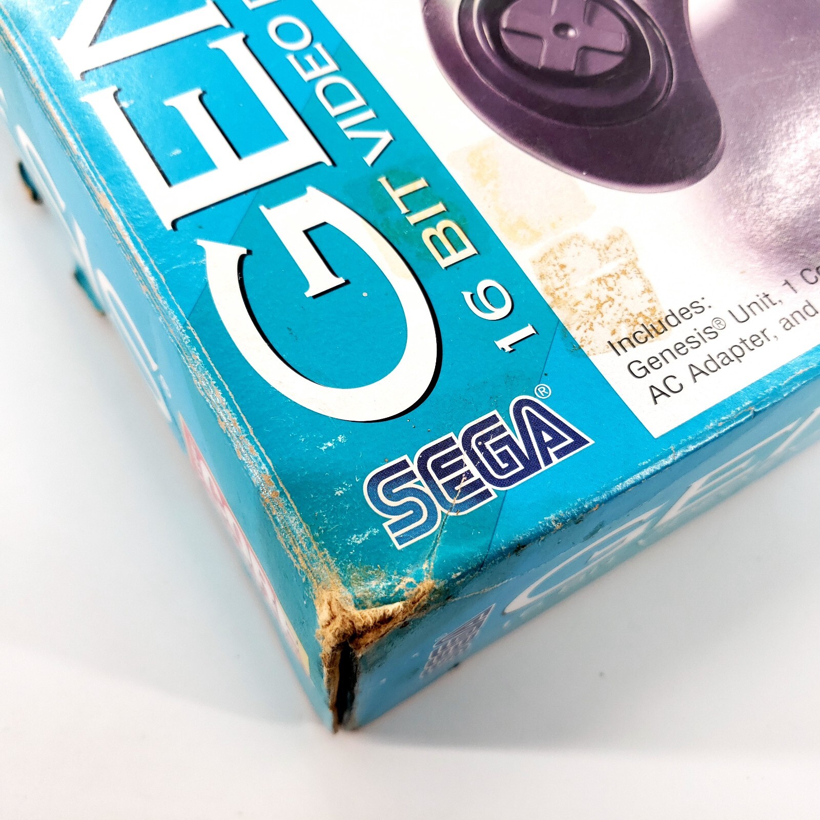 Sega Genesis 3 Core System Bundle Black w/ Box, 2 Games, Cables Tested & Works