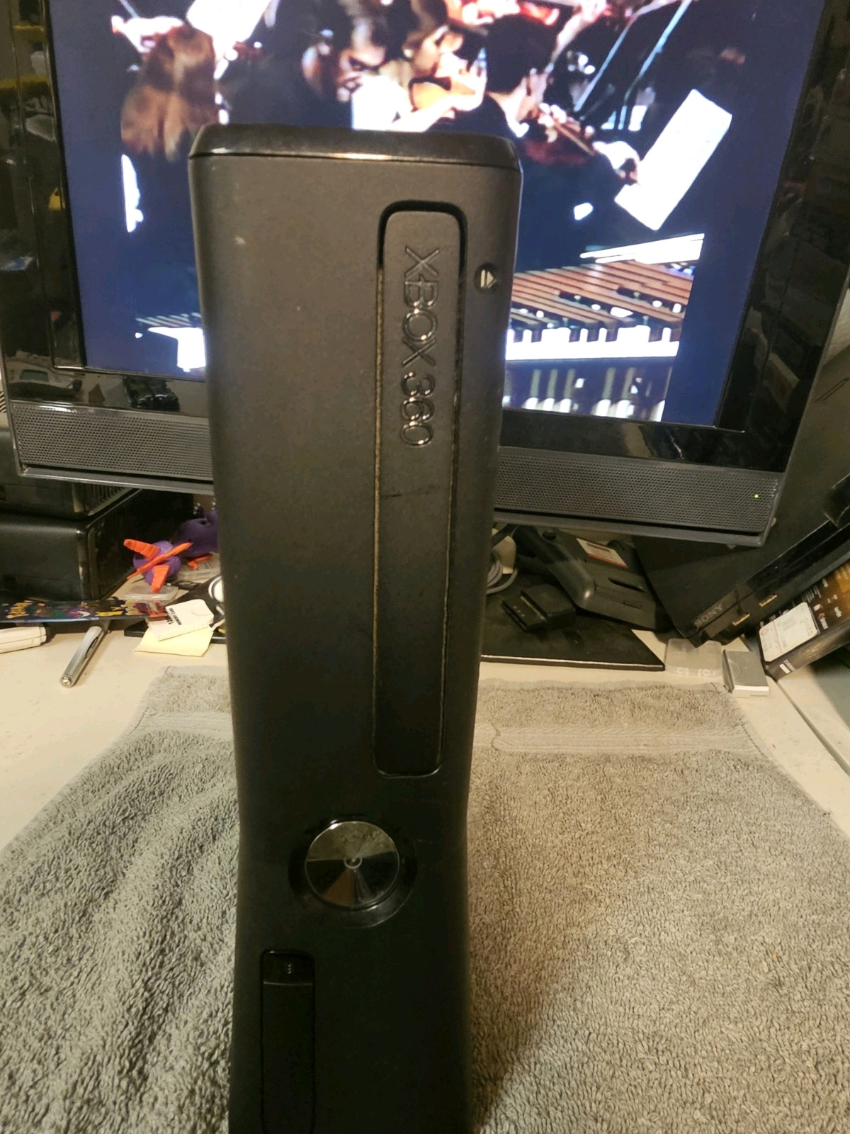 Xbox 360 Slim S Tested 0 GB Hard Drive Model 1439- Full set