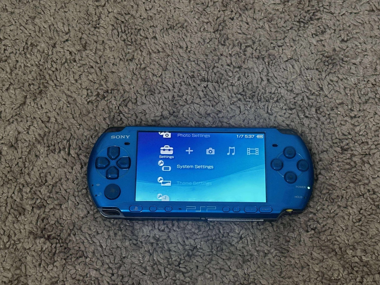 Sony PlayStation PSP 3000 Blue with Box | Charger | Battery – SHIP IN 1-DAY