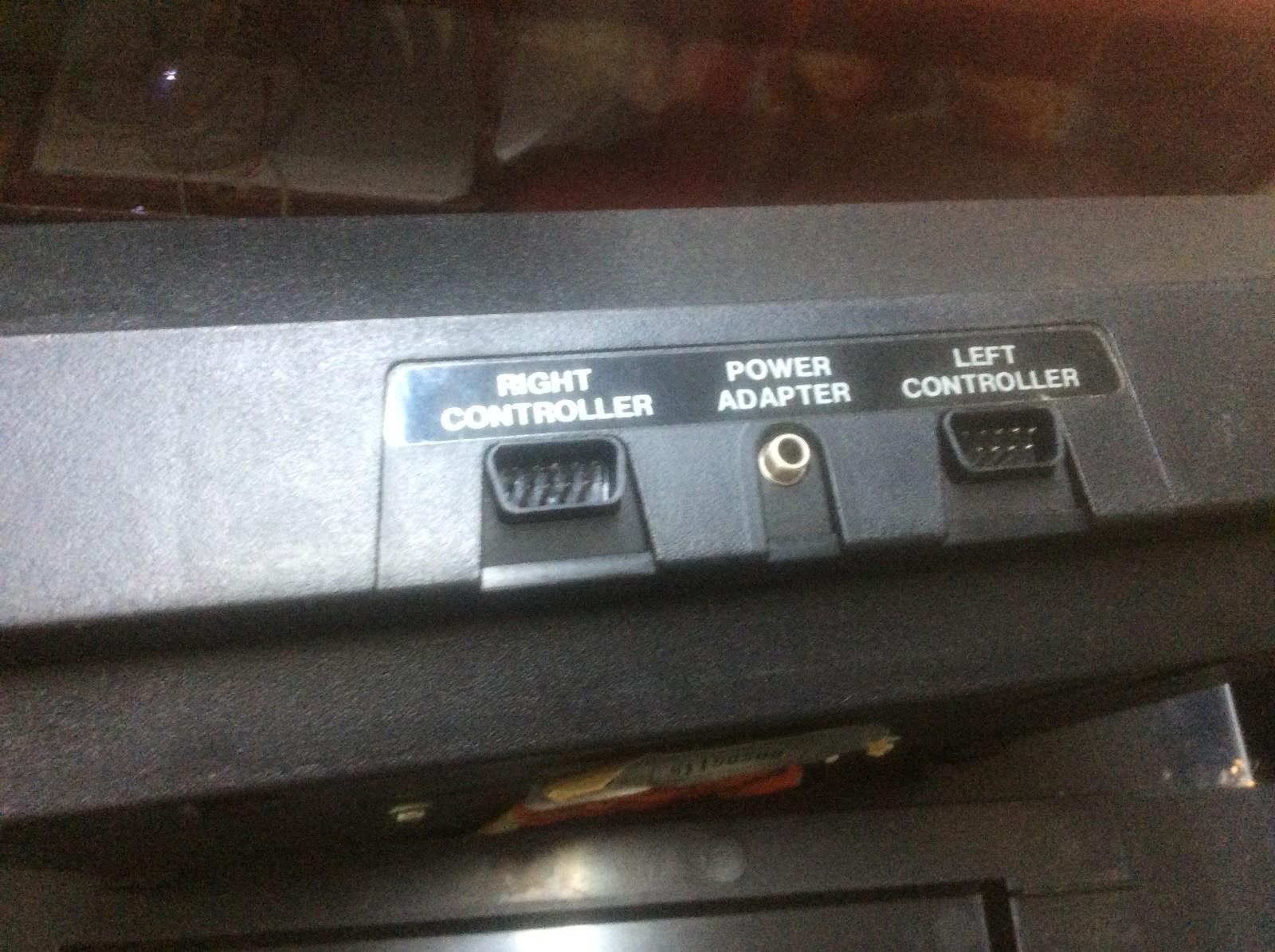 Atari 2600 SYSTEM With Organizer Center w/ Controllers 14 games