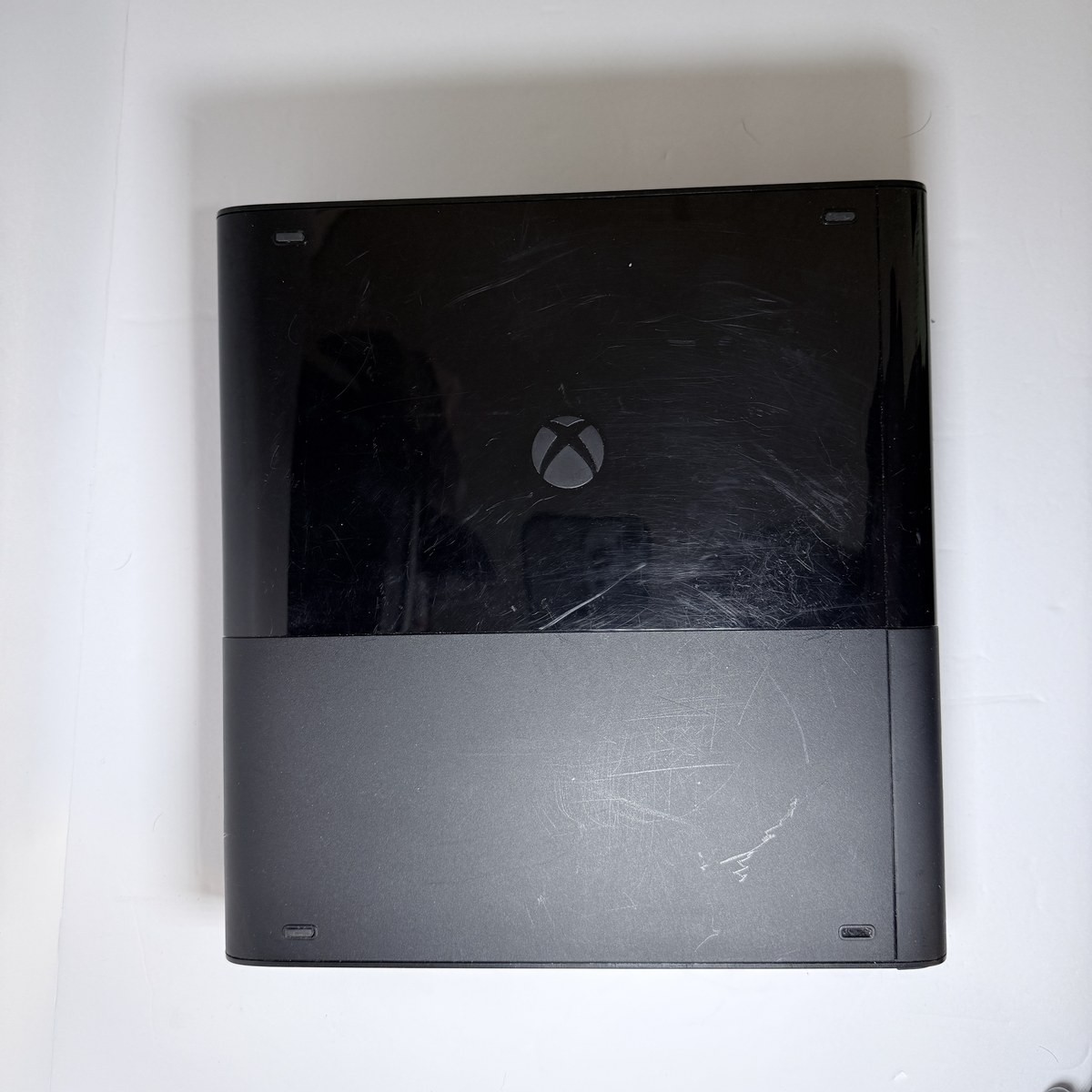 Microsoft Xbox 360 E Console Black Good Condition with Power Supply