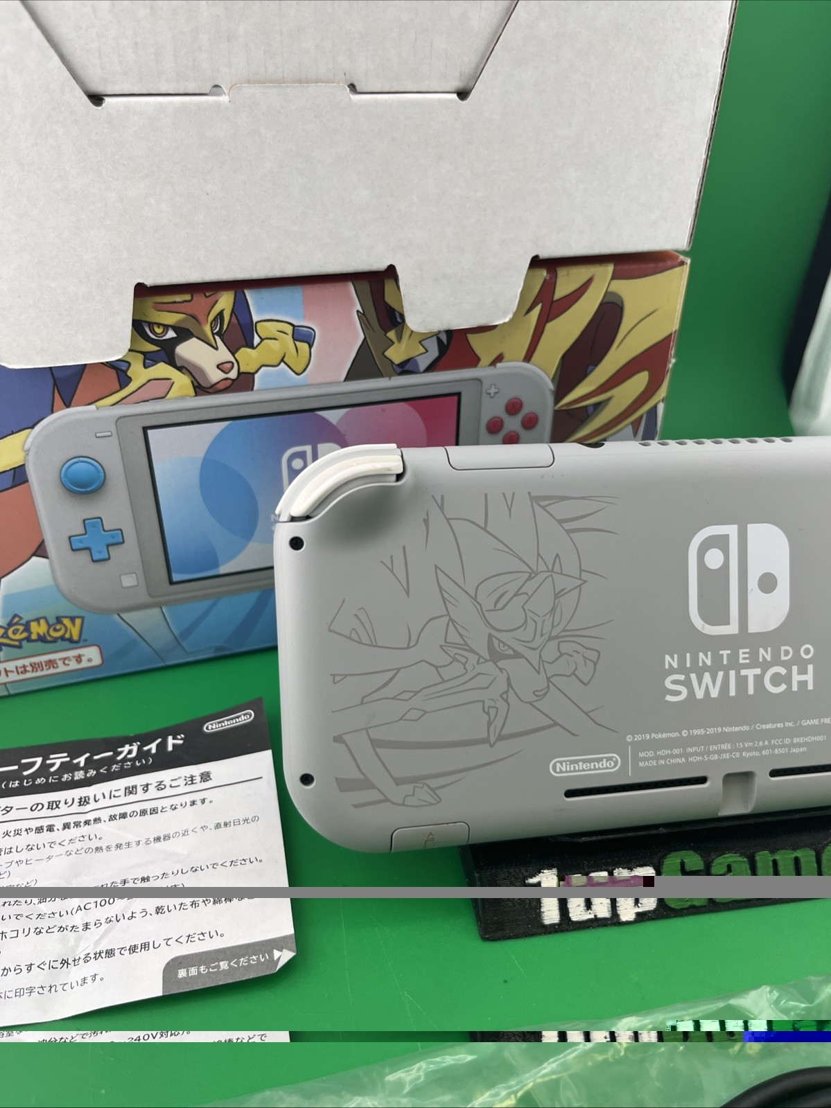 Nintendo Switch Lite Console Body Various Colors Box & Charger Japanese (T15)