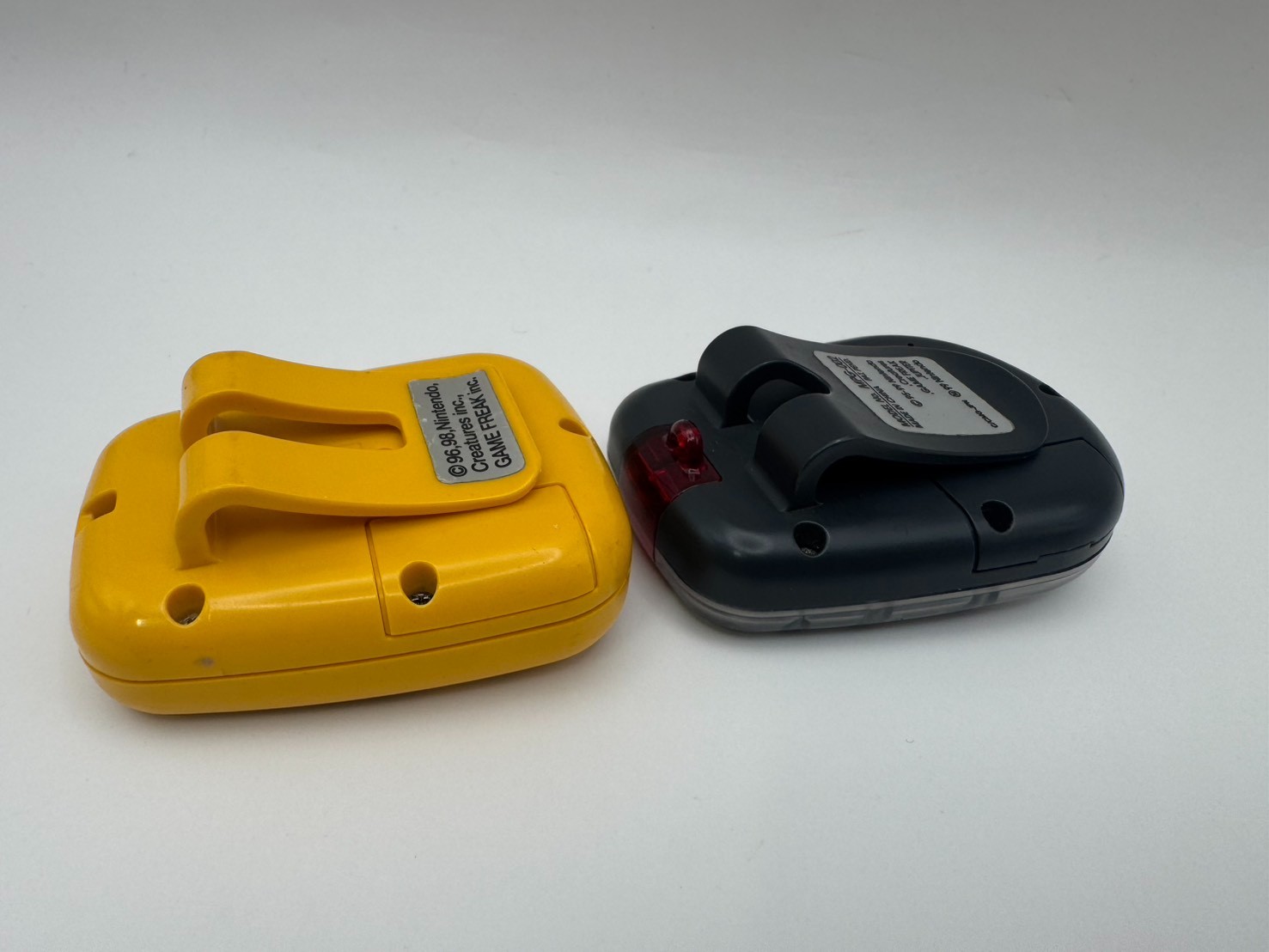 Pocket Pikachu Color Yellow &Clear 2 set Pedometer Pokemon Japan Tested