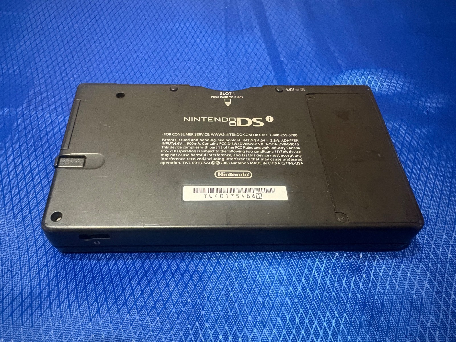 Nintendo DSi Launch Edition Black Handheld System tested and working