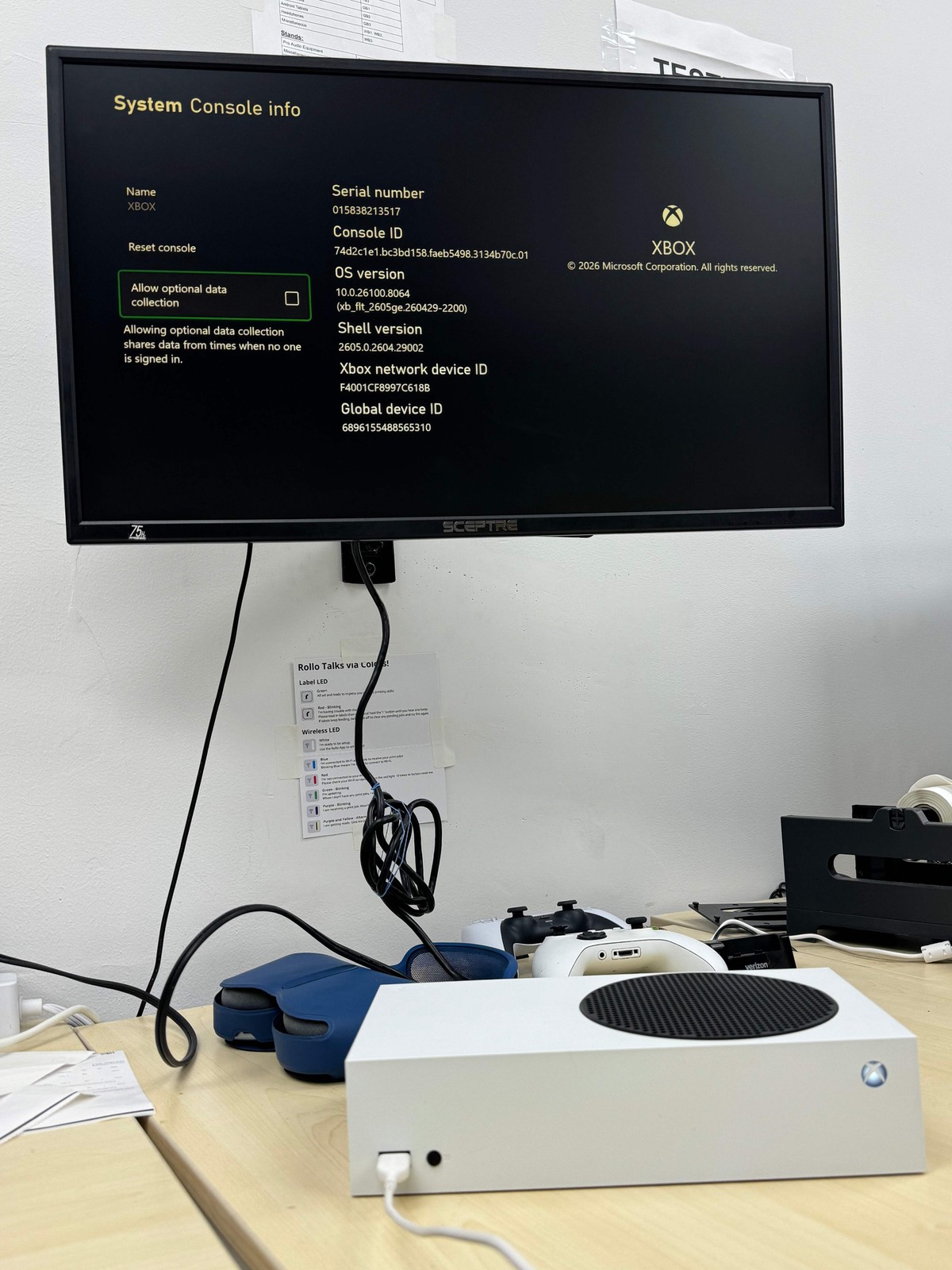Microsoft Xbox Series S 1883 512GB White Console