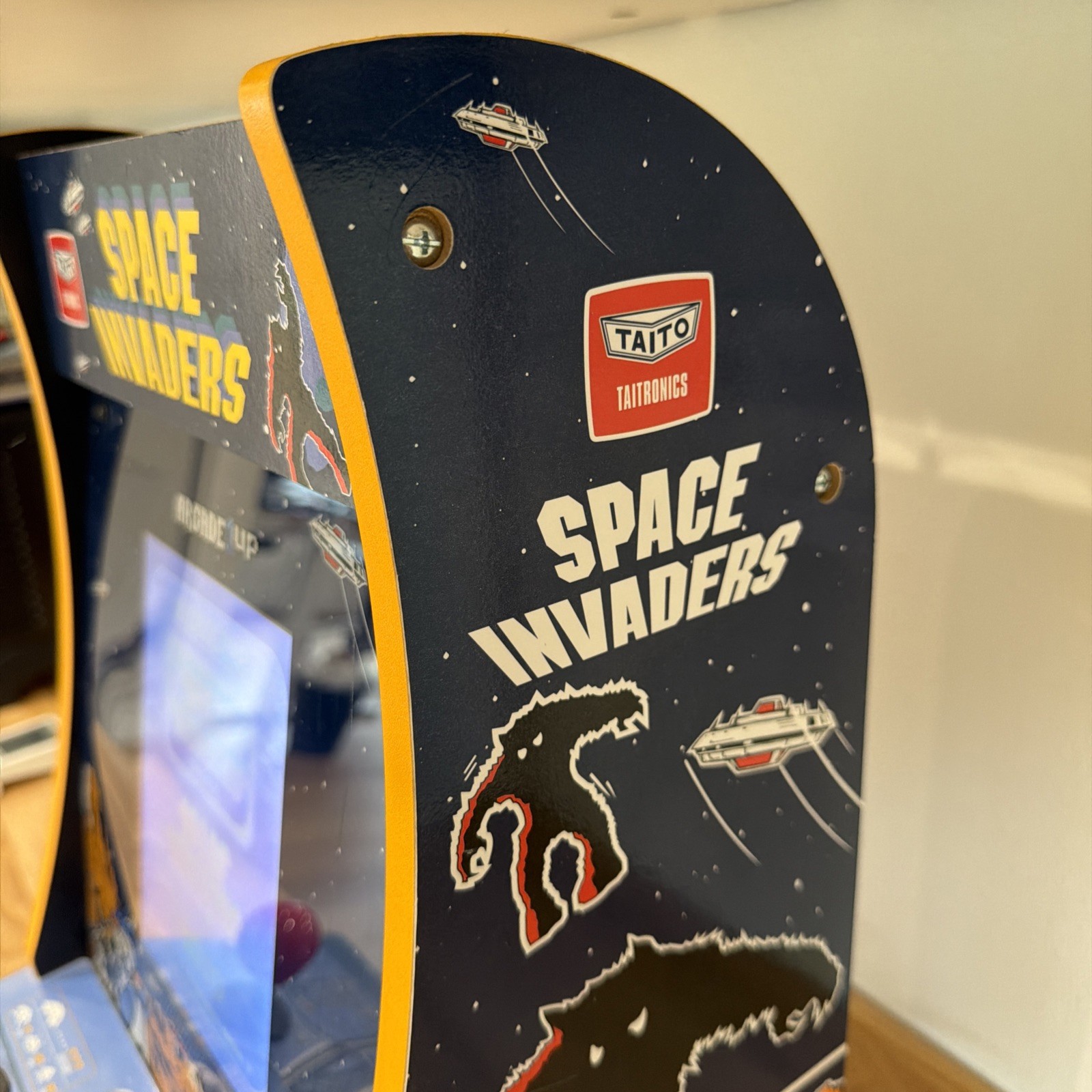 Arcade 1Up Space Invaders Counter-Cade – Tested & Working