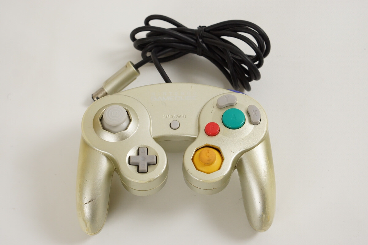 Gamecube STAR LIGHT GOLD Console Tested System DOL-101JP For Japan Game CD 3617